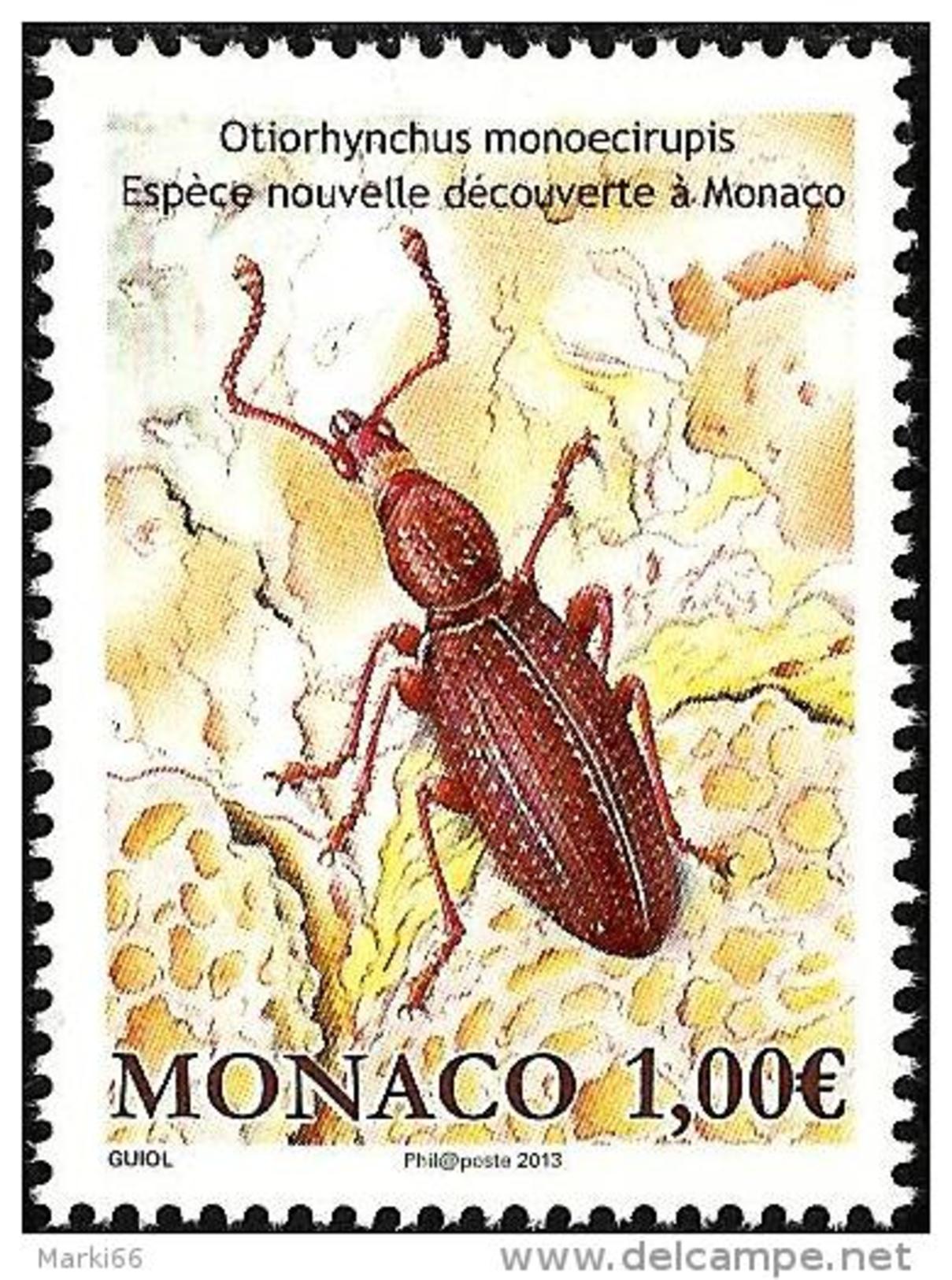 Monaco - 2013 - Monegasque Weevil - Mint Stamp - Altri & Non Classificati
