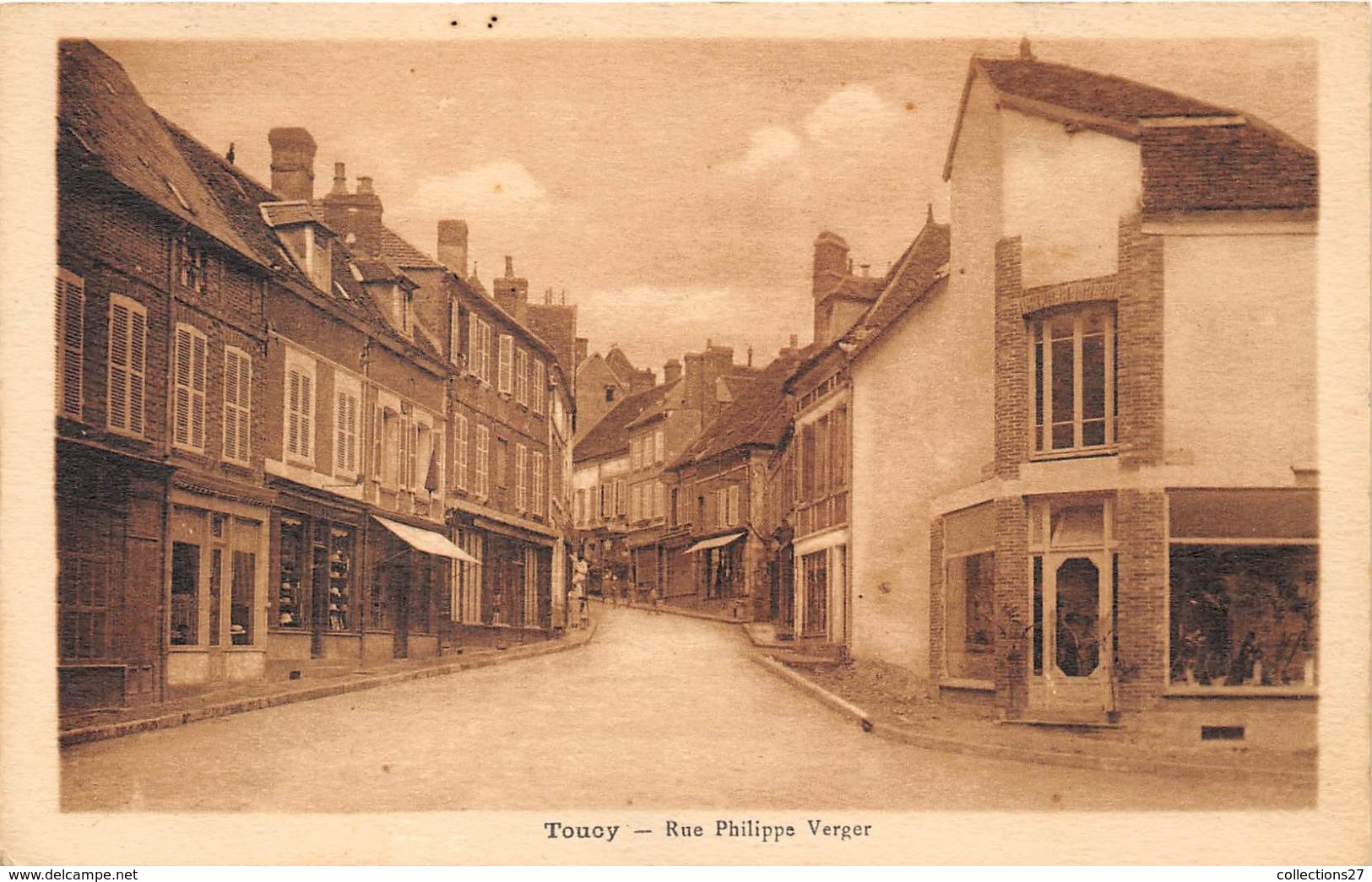 89-TOUCY- RUE PHILIPPE VERGER - Toucy