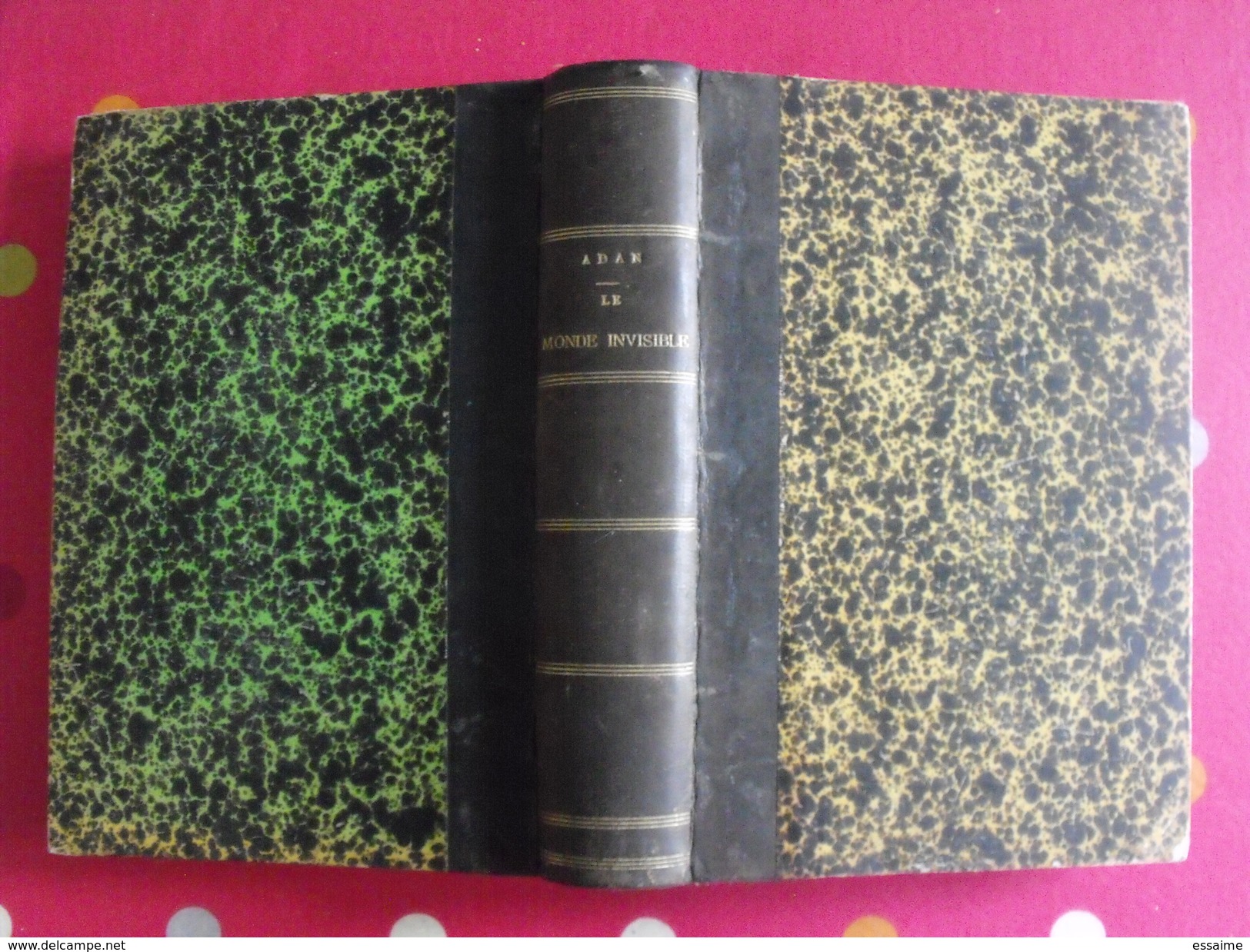 Le Monde Invisible Dévoilé, Révélations Du Microscope Par H. Ph. Adan. Sd (1880). 24 Grandes Planches - 1801-1900