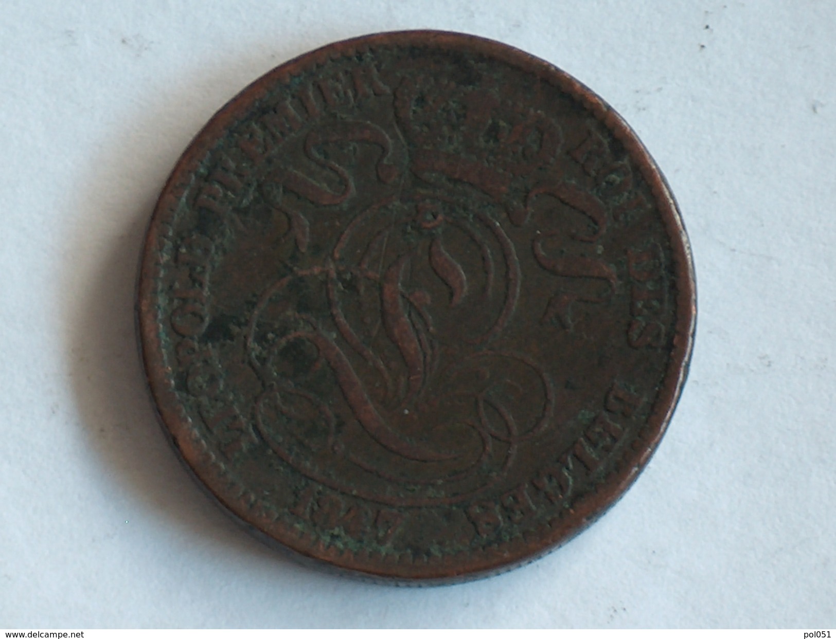 Belgique 10 Cent 1847 Centimes - 10 Cents