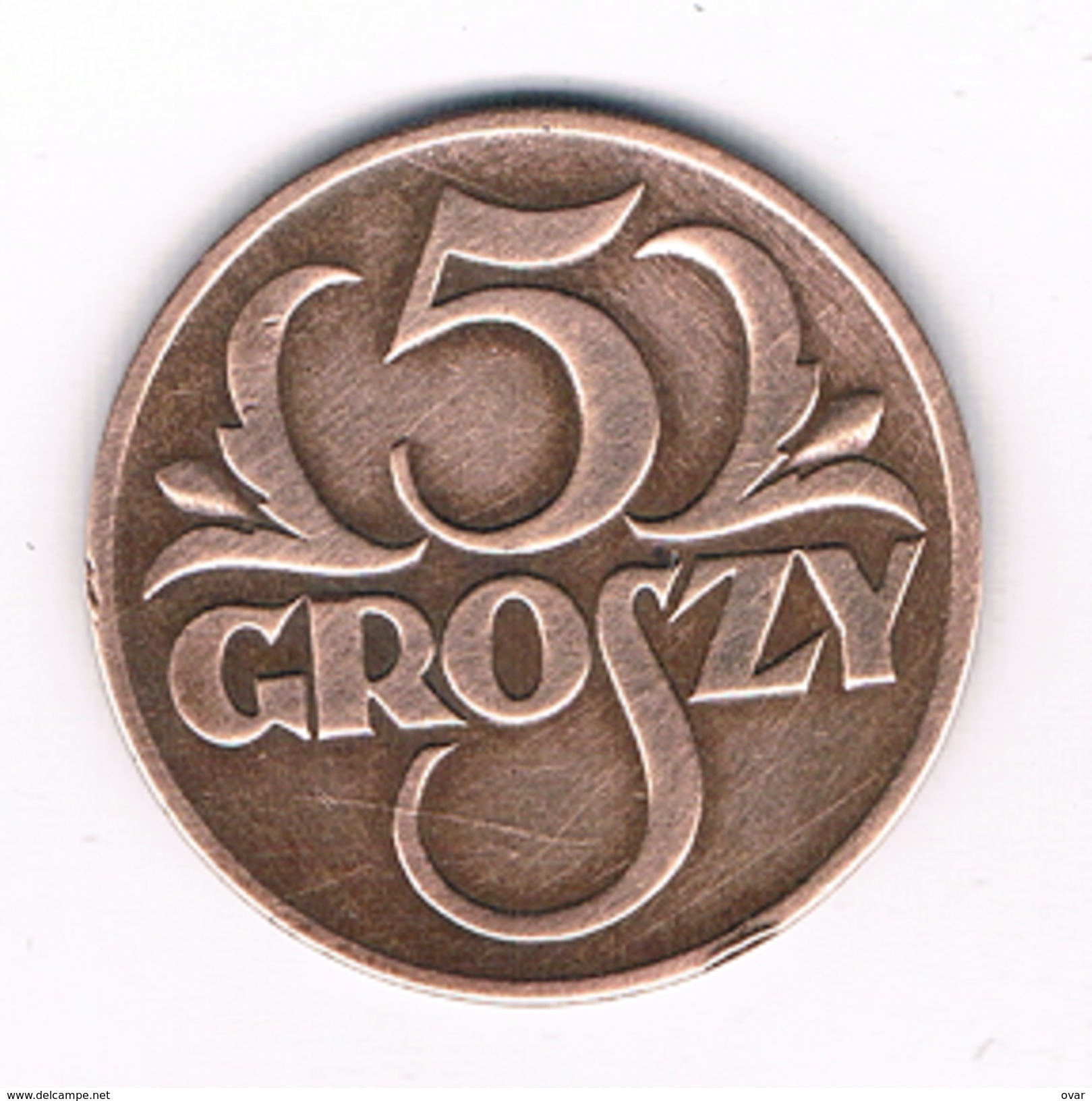 5 GROSZY 1936 POLEN /1407E/ - Pologne