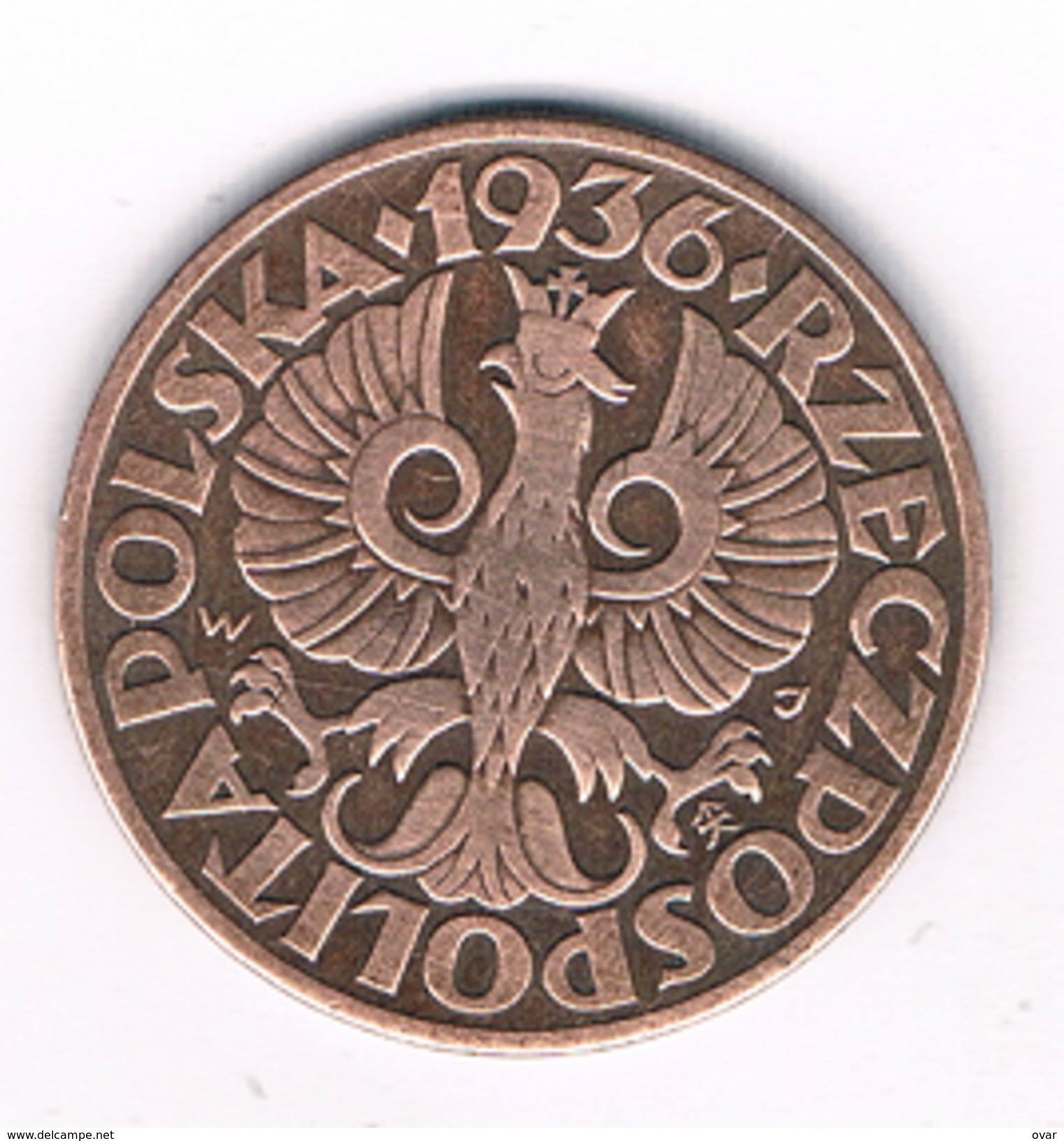 5 GROSZY 1936 POLEN /1407E/ - Pologne