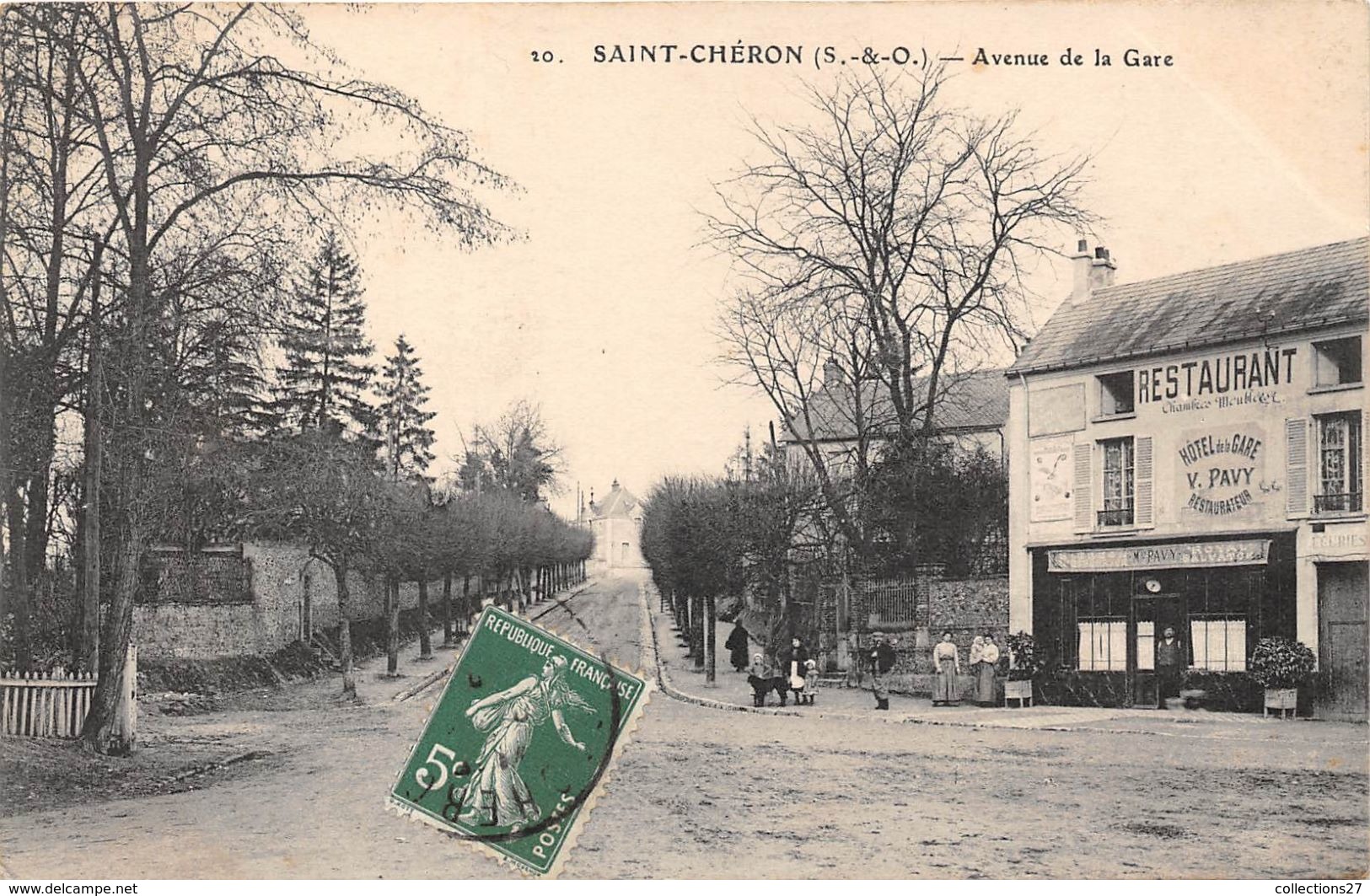 91-SAINT-CHERON- AVENUE DE LA GARE - Saint Cheron