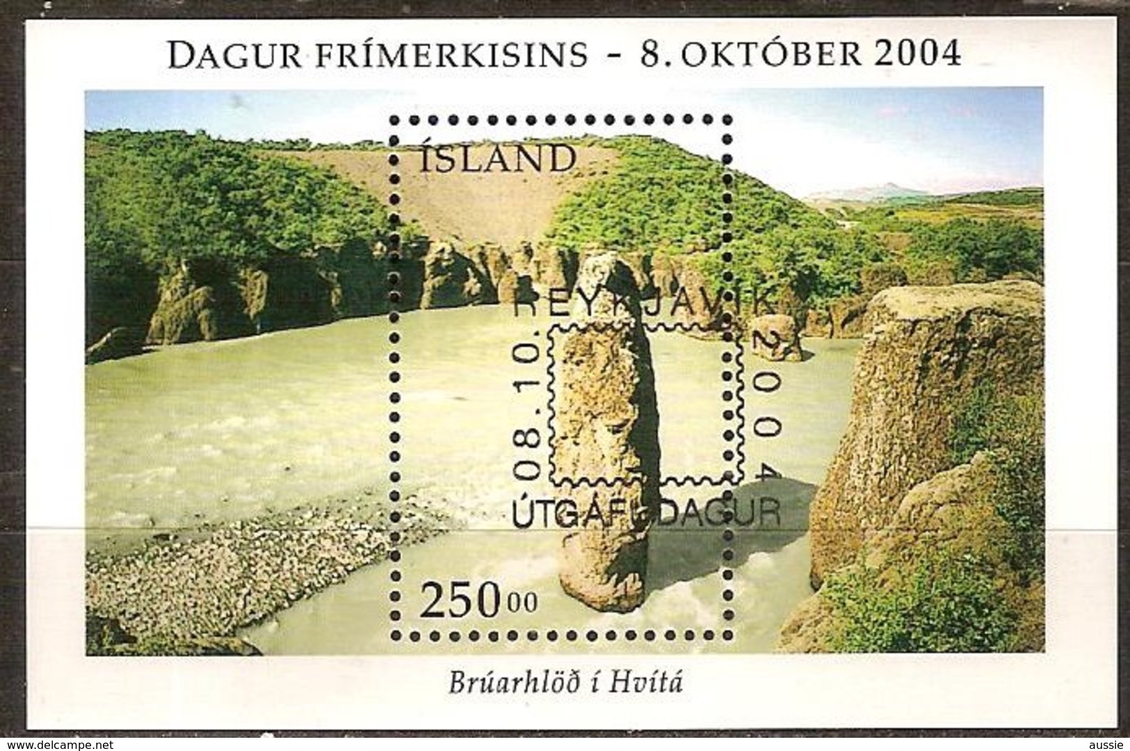 Islande Iceland Ijsland 2005 Yvertn° Bloc 37 (°) Oblitéré Used Cote 10 Euro - Blocs-feuillets