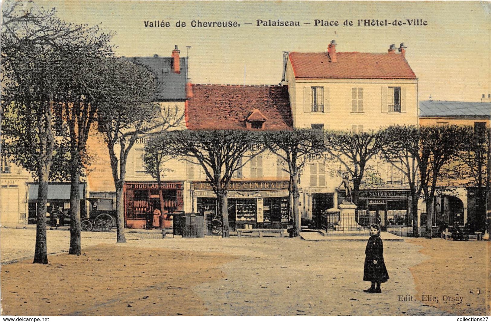 91-PALAISEAU- PLACE DE L'HÔTEL DE VILLE - Palaiseau