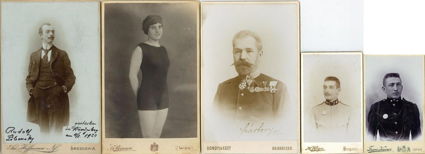 CDV Und Kabinettfotos über 150 St. I-II - Andere & Zonder Classificatie