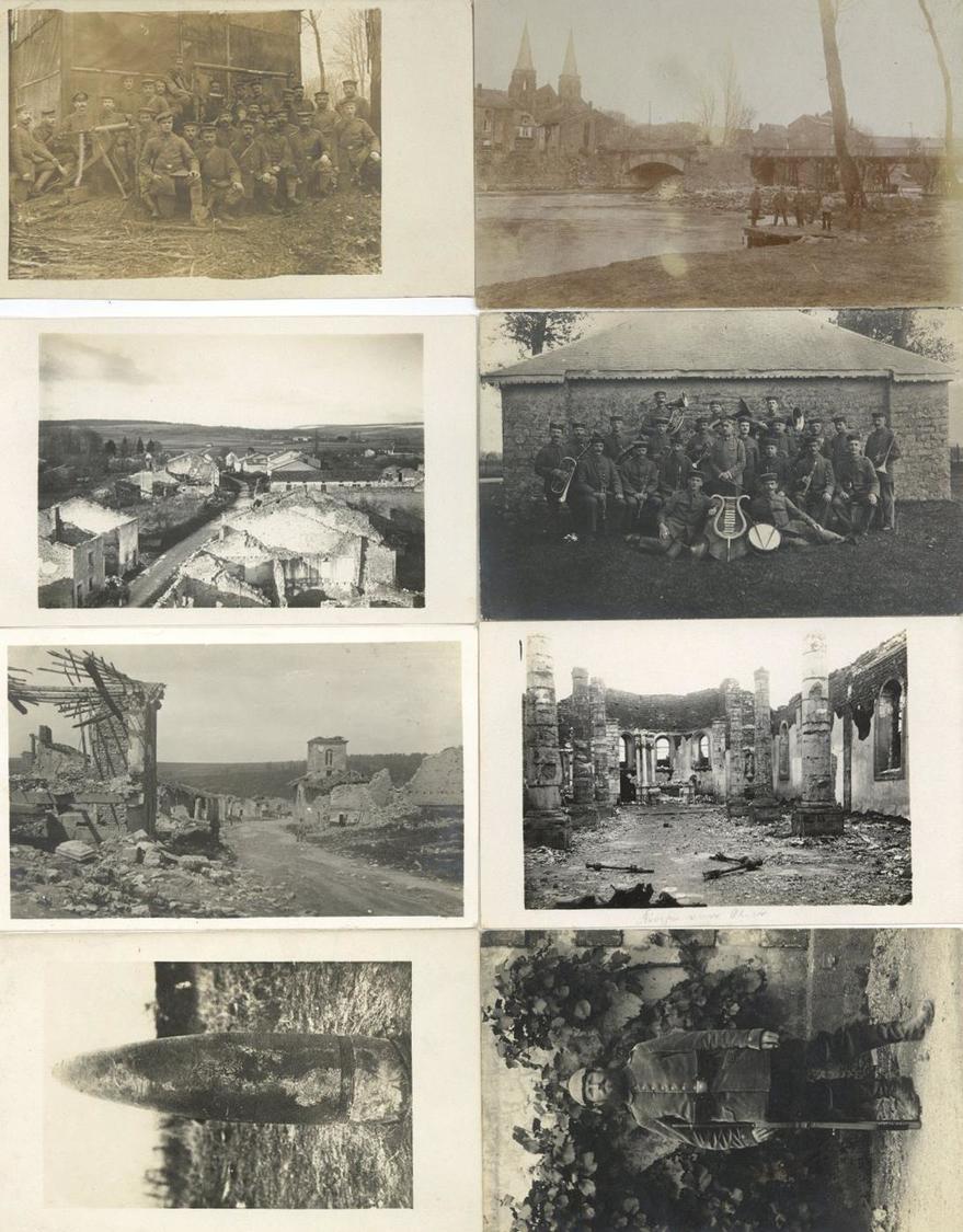 WK I Album Mit Circa 100 Meist Foto-Karten I-II - Oorlog 1914-18
