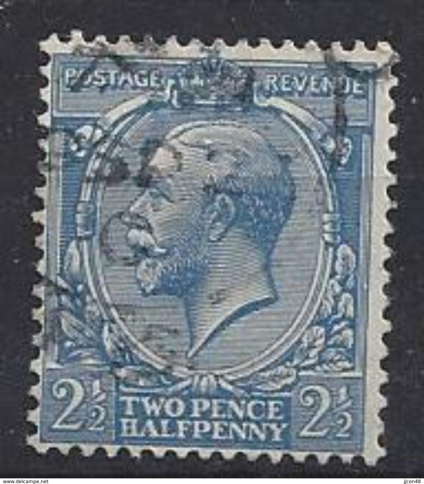 GB 1924-26  KGV  2.1/2d (o) SG.422 (wmk 111) Block Cypher - Used Stamps