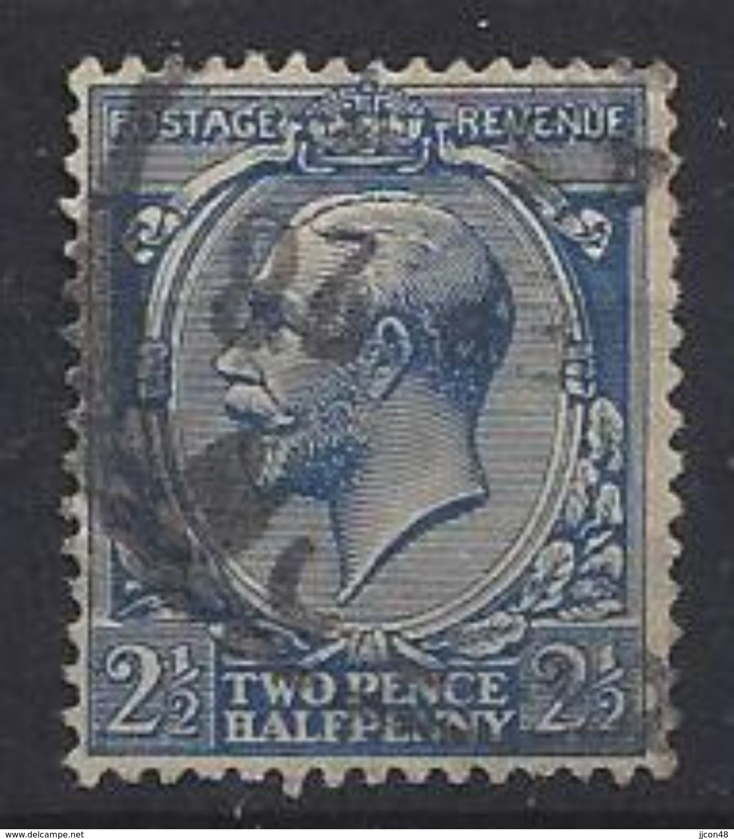 GB 1924-26  KGV  2.1/2d (o) SG.422 (wmk 111) Block Cypher - Used Stamps