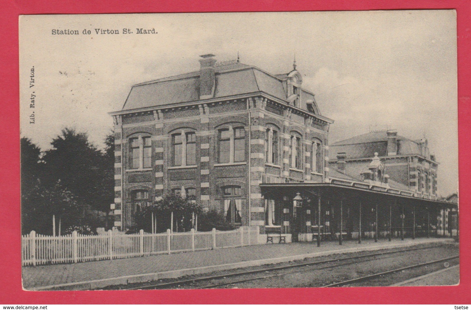 Virton St. Mard - La Station - 1910 ( Voir Verso ) - Virton