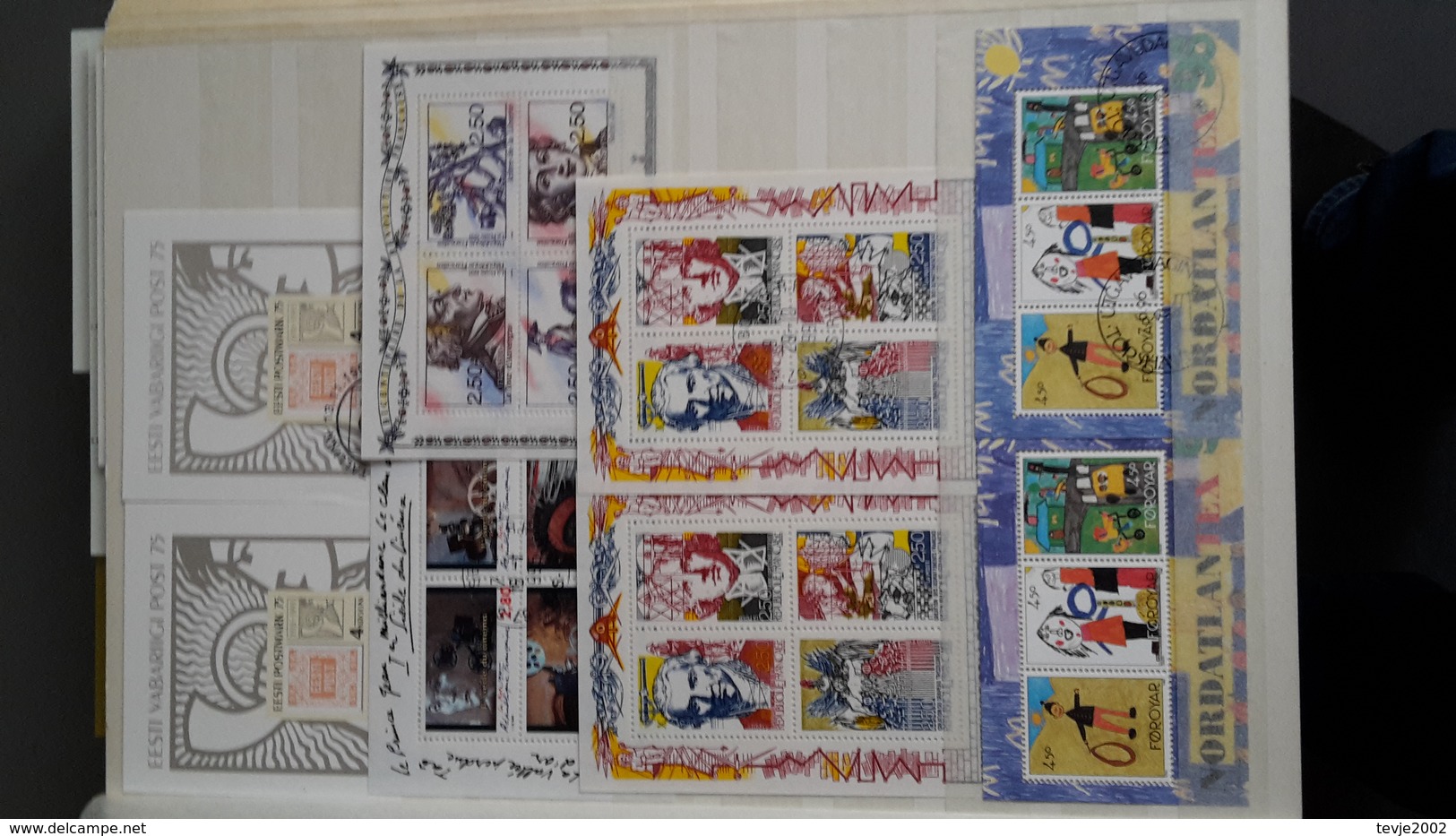 vE - Europa - 250 Blöcke Blocks aus ca. 1993 - 1996 - postfrisch MNH und gestempelt used