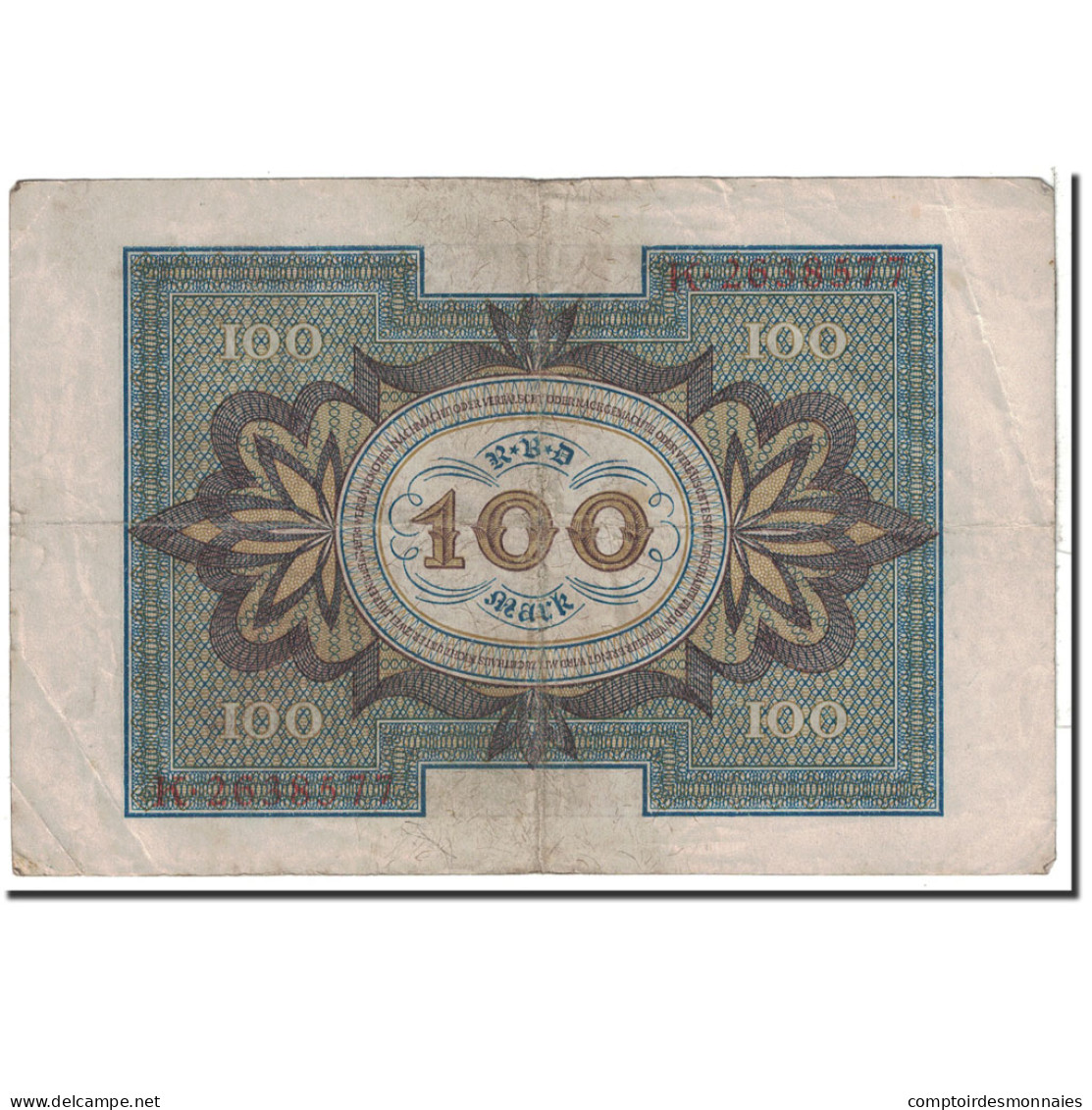 Billet, Allemagne, 100 Mark, 1920, 1920-11-01, KM:69a, TTB - 100 Mark