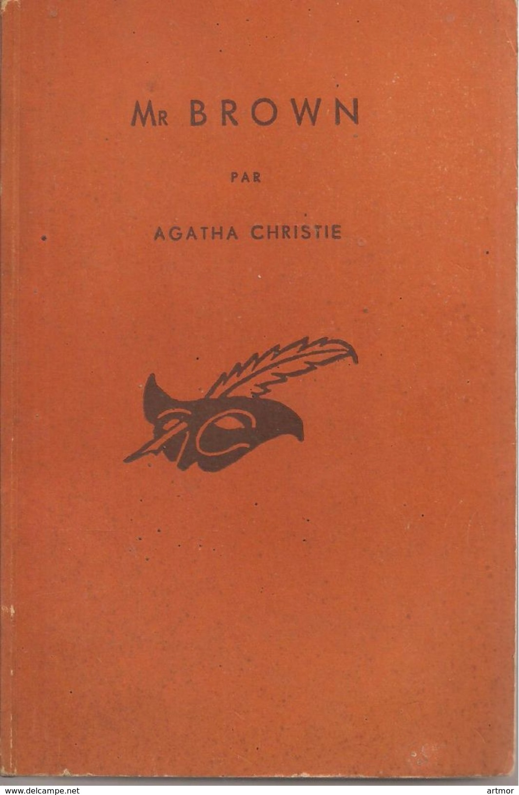 MASQUE  N° 100 - REED 1963 ?? - CHRISTIE - MR BROWN - Le Masque