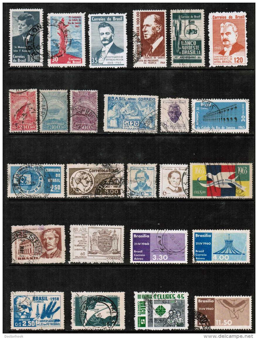 BRAZIL---Collection Of USED DL-391 - Collections (without Album)