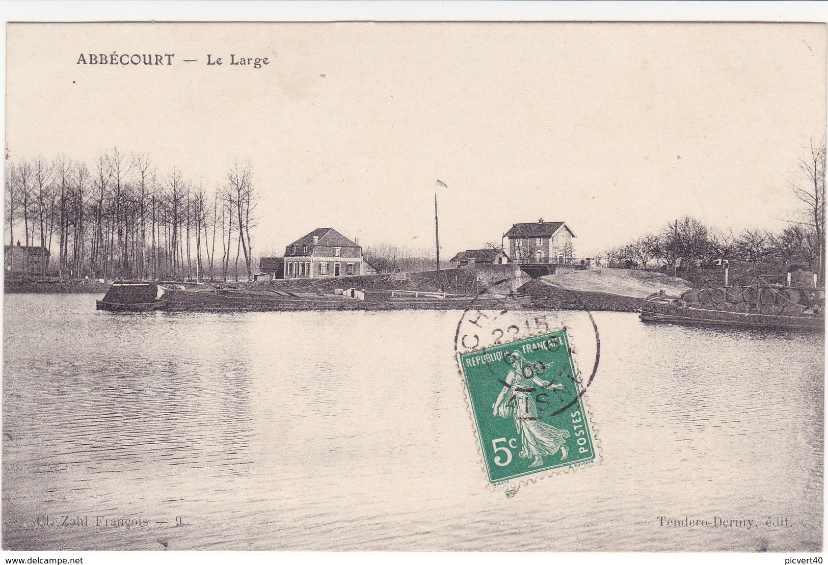 Abbécourt,le Large ,canal - Other & Unclassified