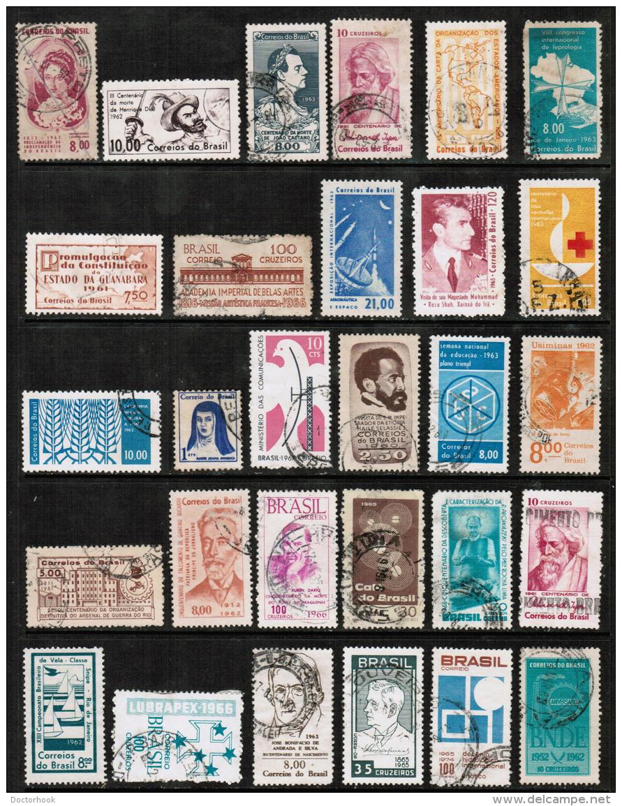 BRAZIL---Collection Of USED DL-393 - Collections (without Album)