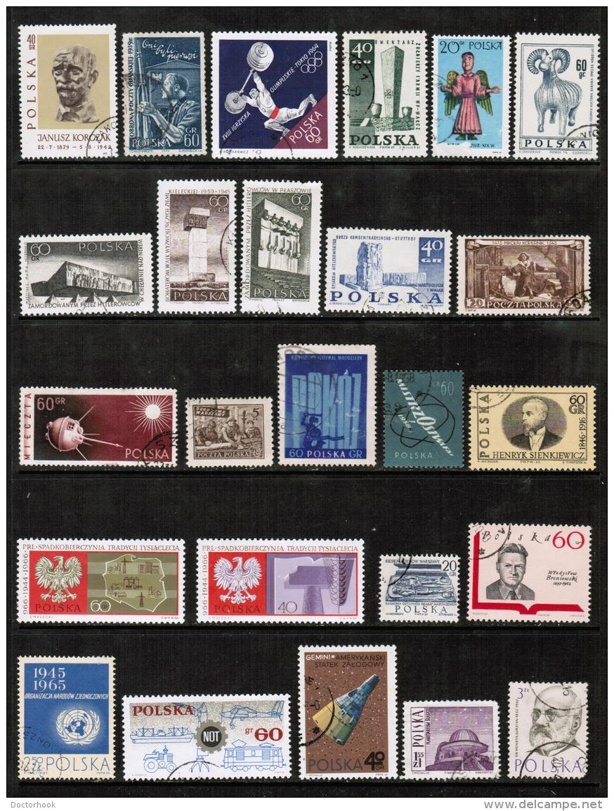 POLAND---Collection Of USED DL-409 - Collections (without Album)