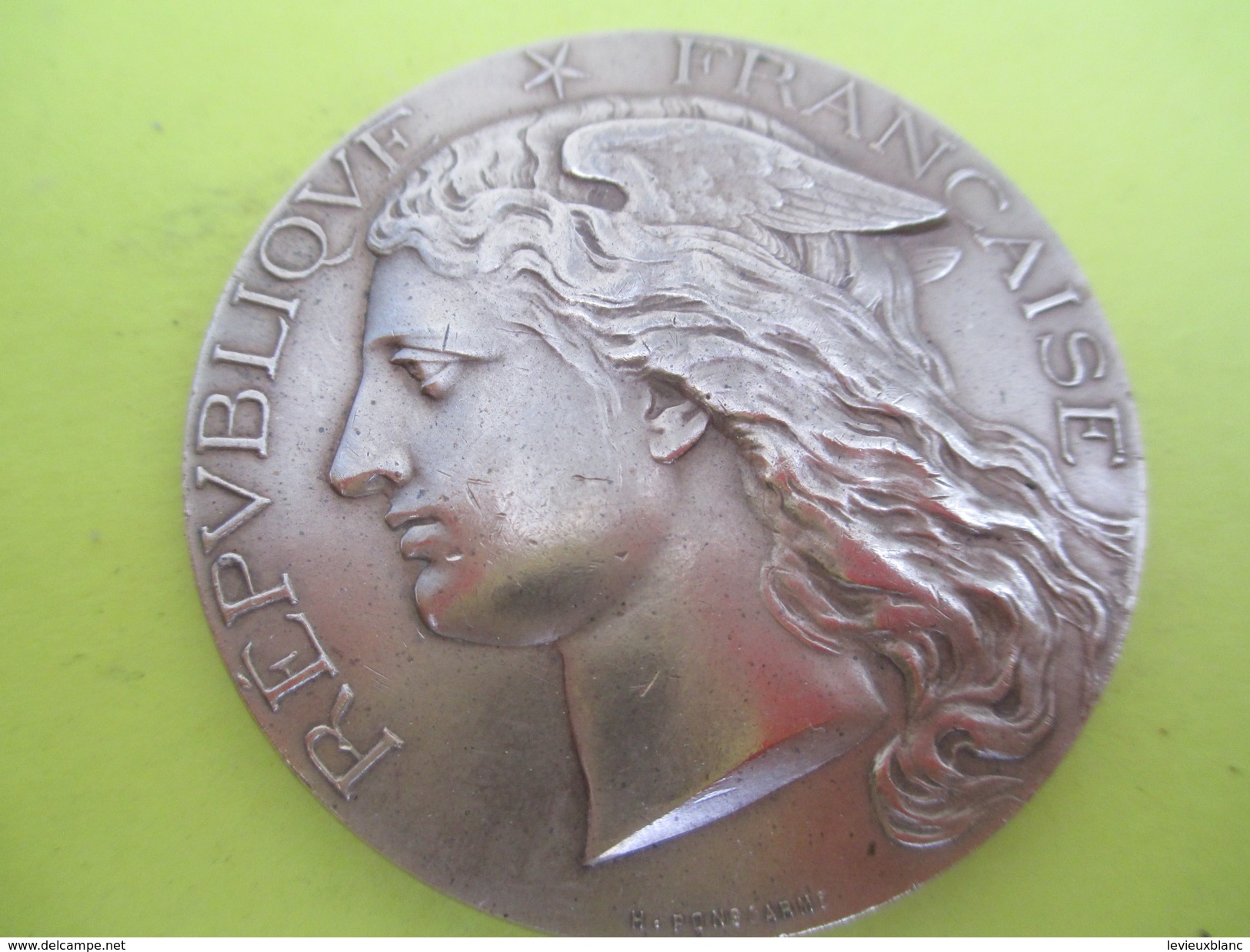 Médaille De Table/RF/Ministére De L'Agriculture/Concours Régional Hippique/Nantes/H PONSCARME/Bronze/1901    SPO218 - Equitazione