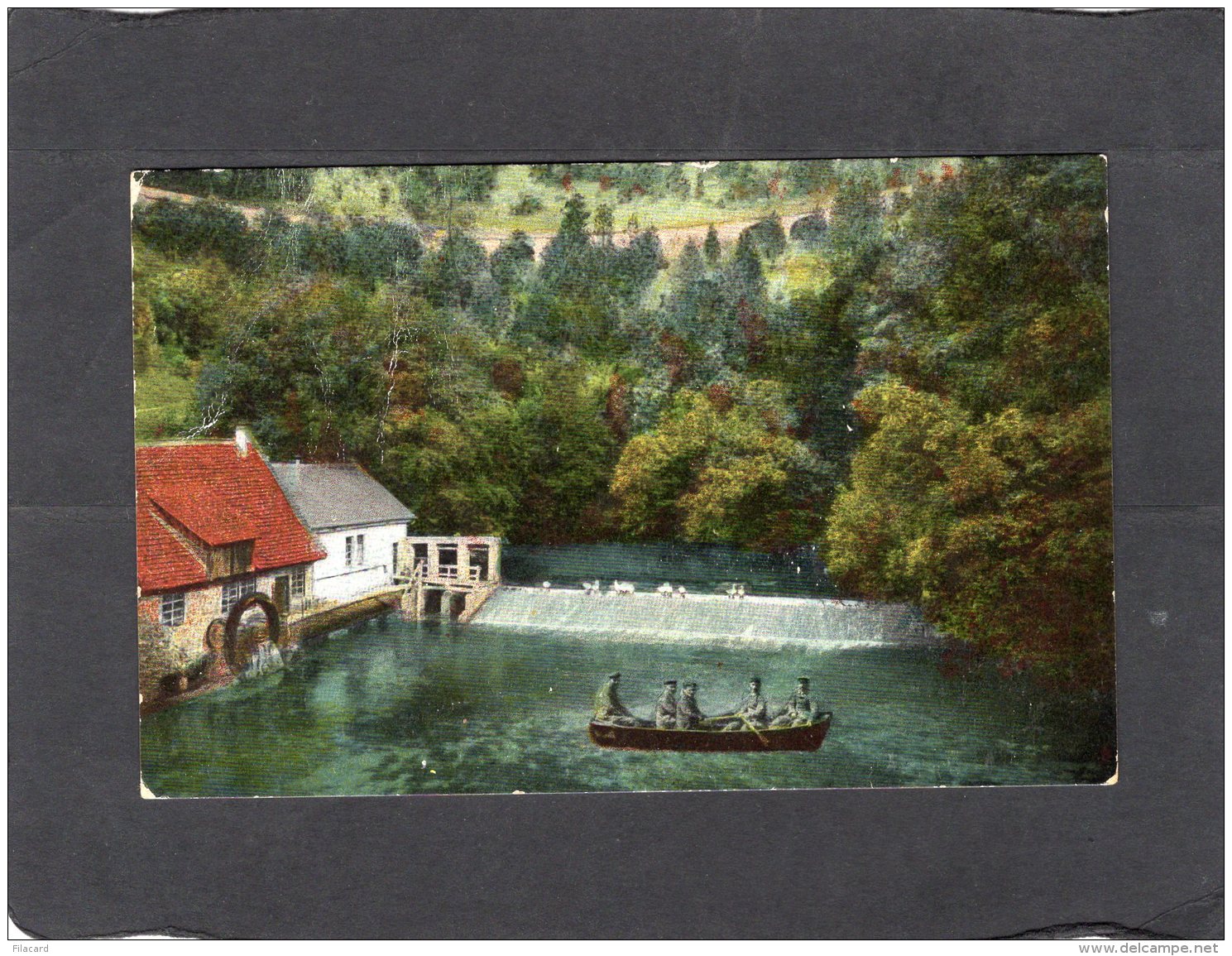 73244    Germania,   Blautopf,   Blaubeuren,   VGSB  1918 - Blaubeuren