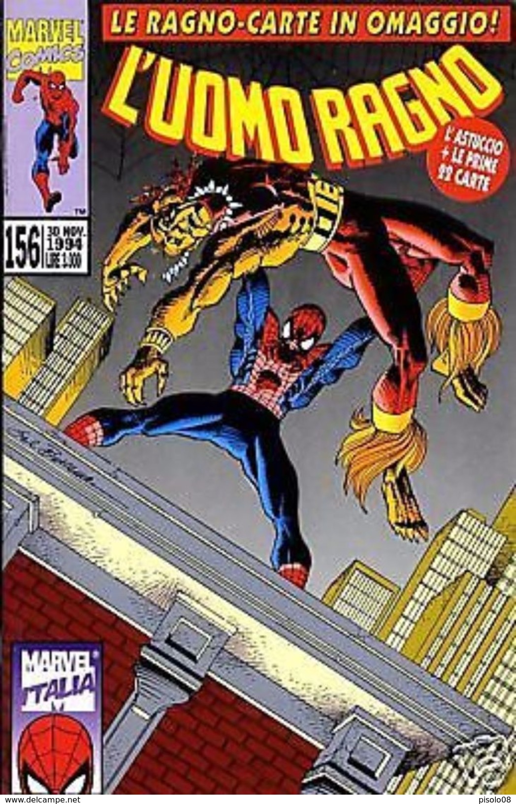 1994 L'UOMO RAGNO CLASSIC MARVEL COMICS NUMERO 156 - Spiderman