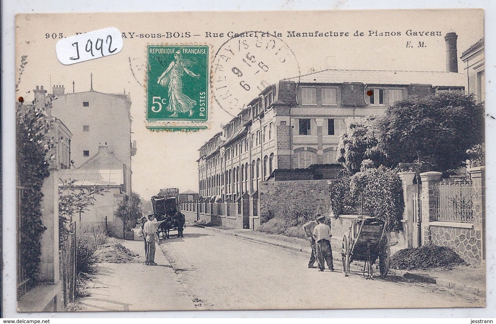 FONTENAY-SOUS-BOIS-- MANUFACTURE DE PIANOS- MAISON GAVEAU - Fontenay Sous Bois