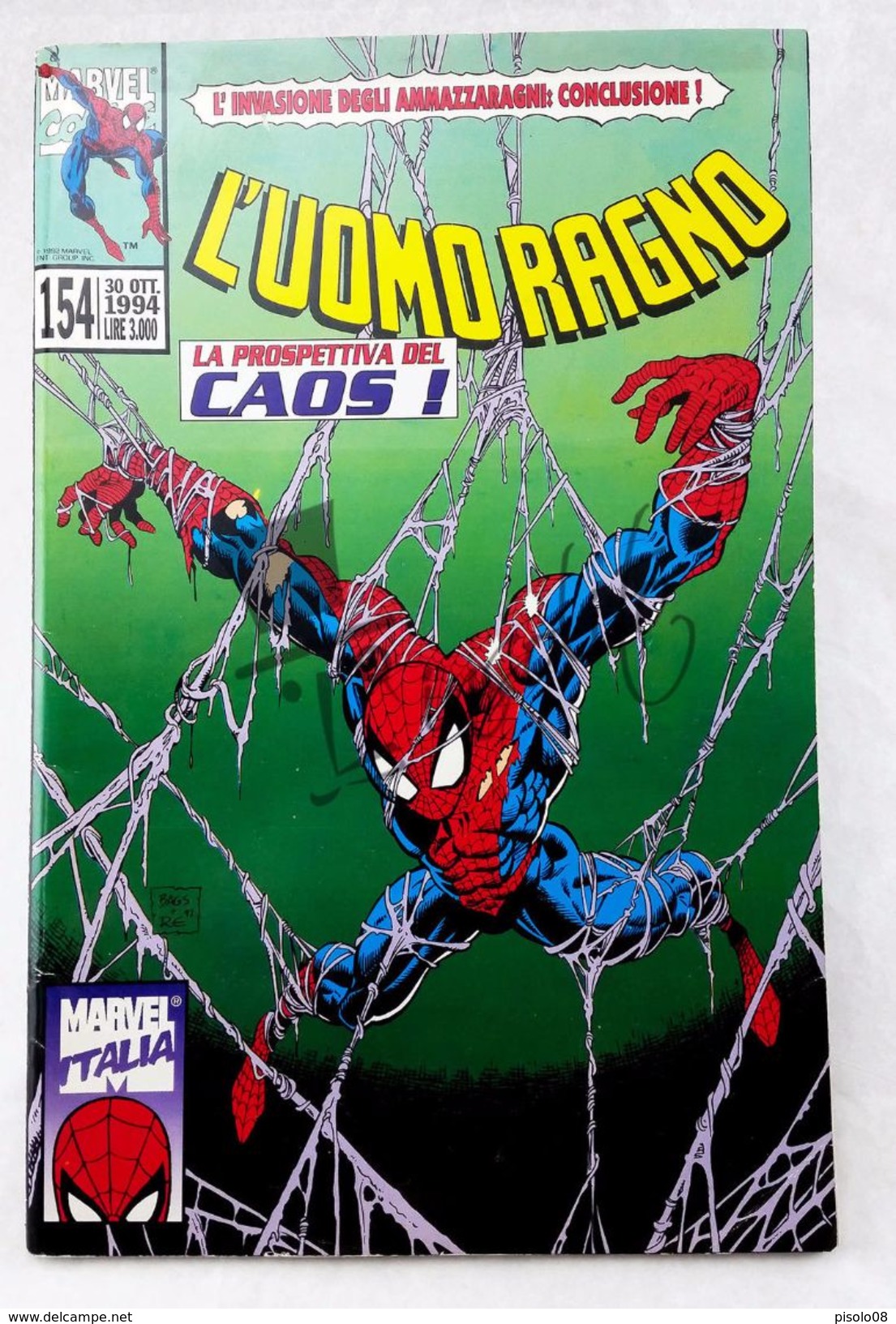 1994 L'UOMO RAGNO CLASSIC MARVEL COMICS NUMERO 154 - Spiderman