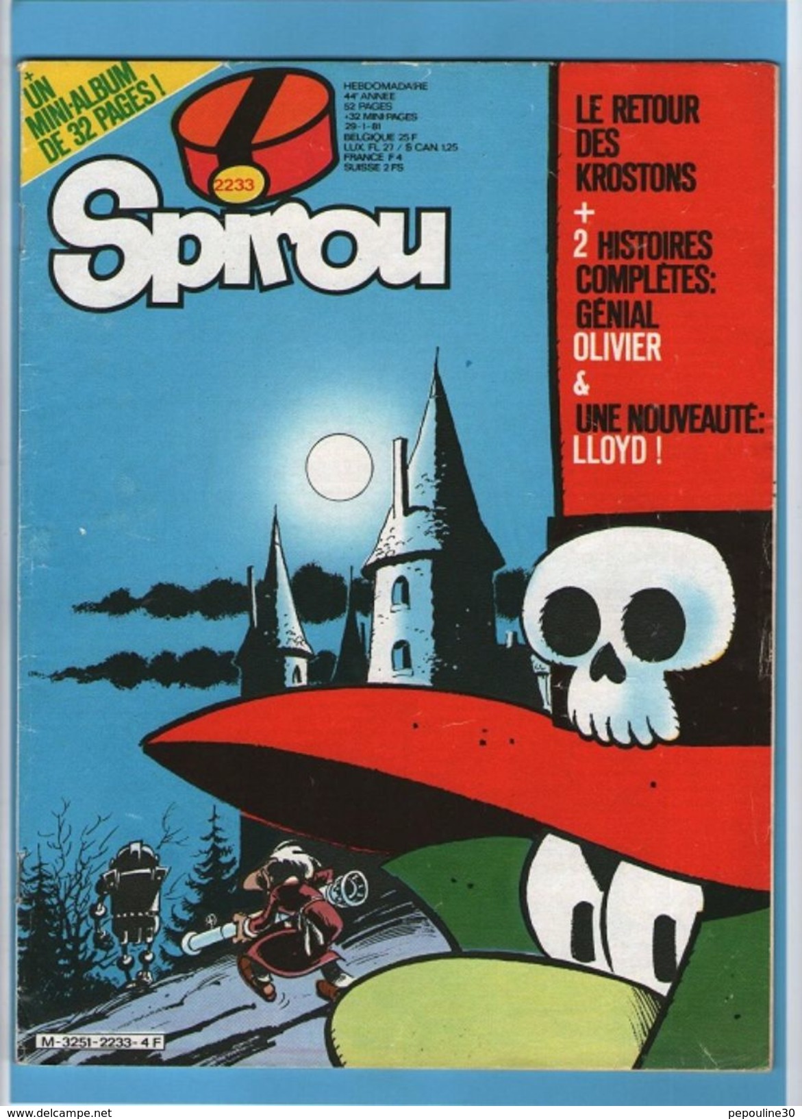 49 + 1 //  ** SPIROU ** HEBDOMADAIRE ** 49 NUMÉRO + 1 N° SPÉCIAL ** - Spirou Magazine