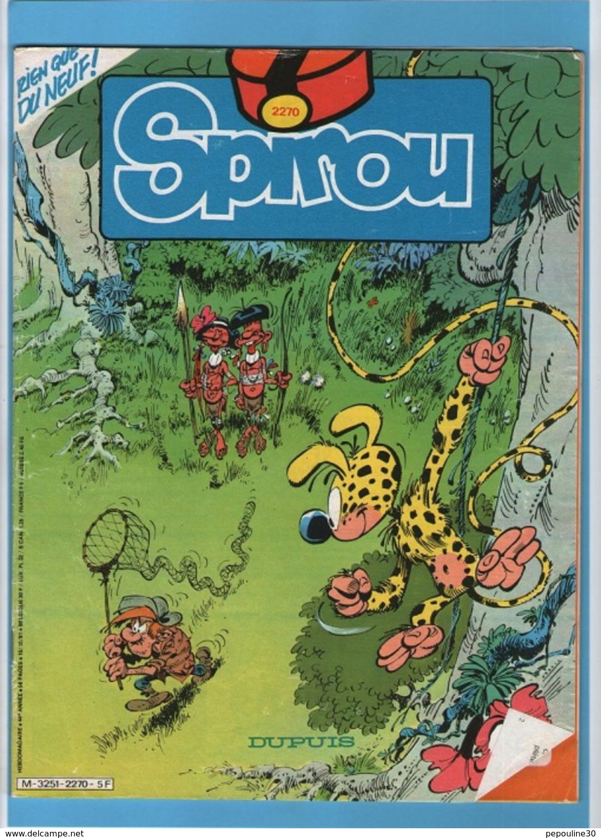 49 + 1 //  ** SPIROU ** HEBDOMADAIRE ** 49 NUMÉRO + 1 N° SPÉCIAL **