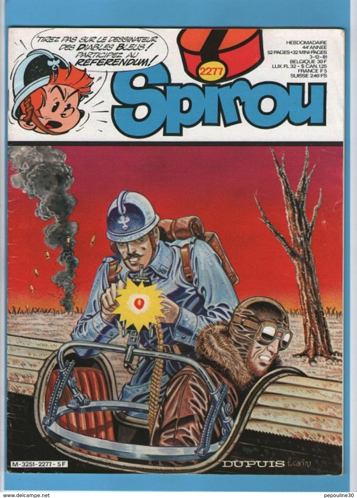 49 + 1 //  ** SPIROU ** HEBDOMADAIRE ** 49 NUMÉRO + 1 N° SPÉCIAL **