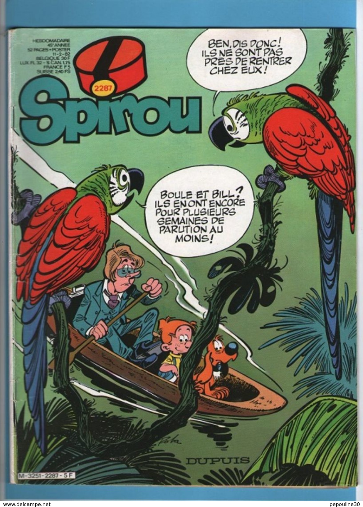 49 + 1 //  ** SPIROU ** HEBDOMADAIRE ** 49 NUMÉRO + 1 N° SPÉCIAL **