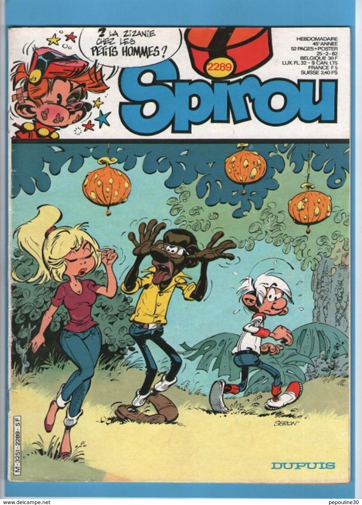 49 + 1 //  ** SPIROU ** HEBDOMADAIRE ** 49 NUMÉRO + 1 N° SPÉCIAL **