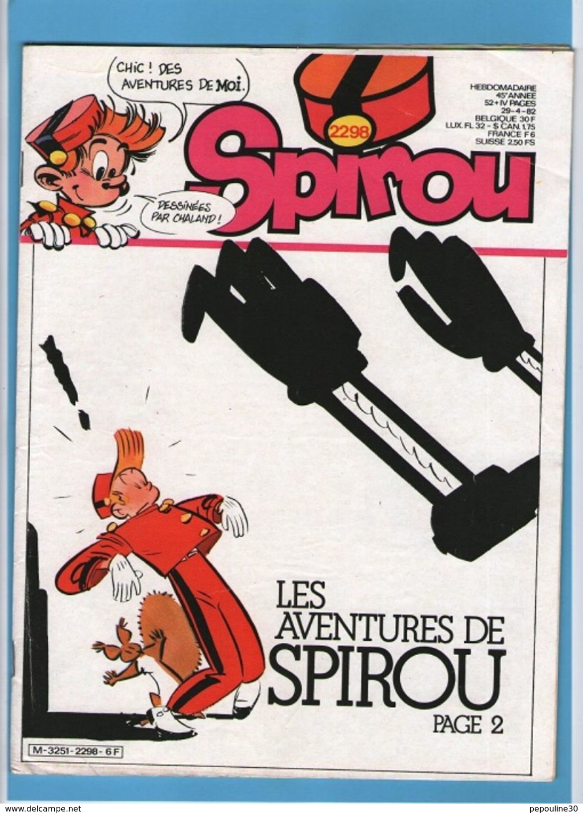 49 + 1 //  ** SPIROU ** HEBDOMADAIRE ** 49 NUMÉRO + 1 N° SPÉCIAL **