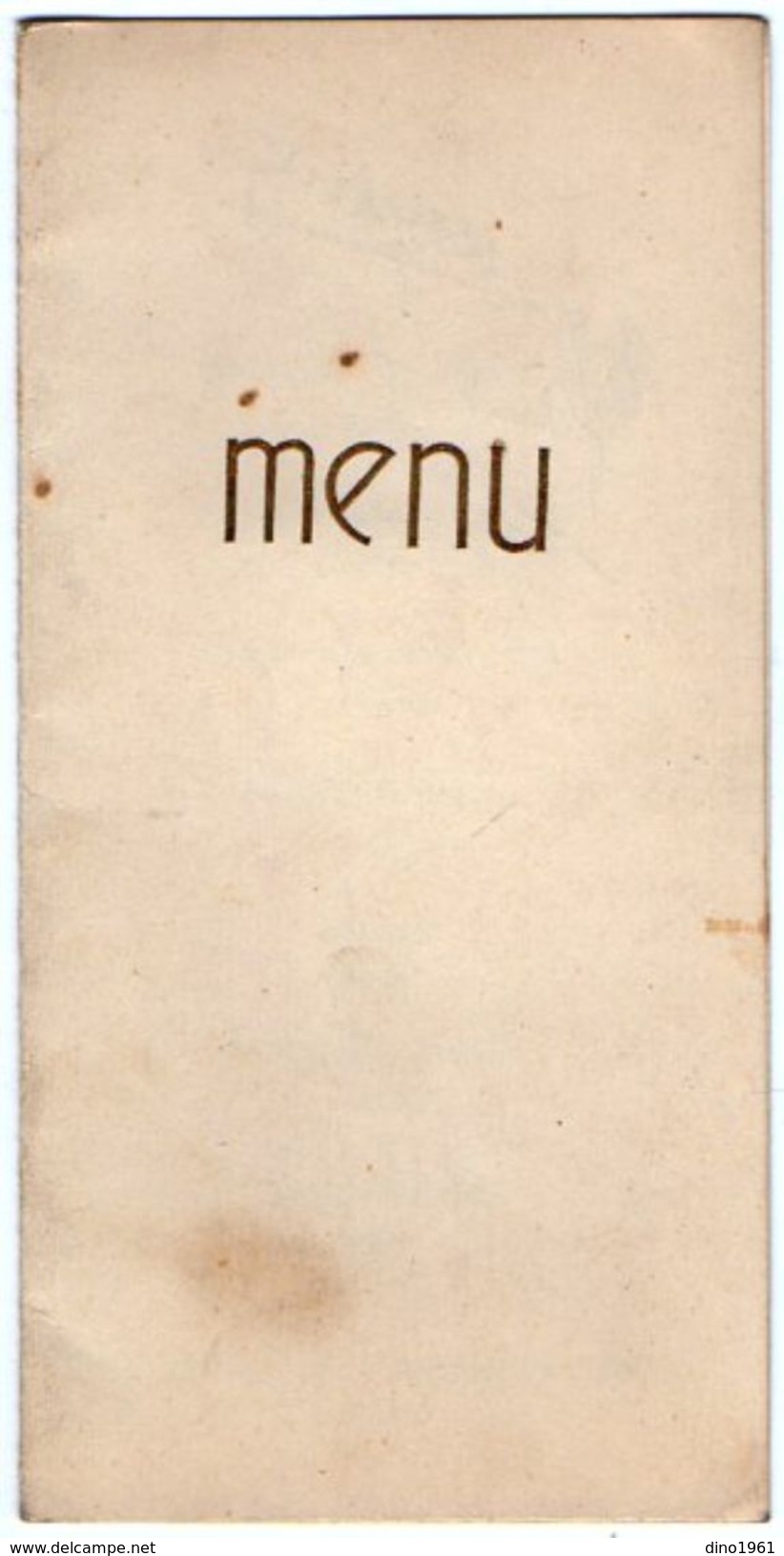 VP11.147 - MUZILLAC - Ancien Menu De 1953 - Menus