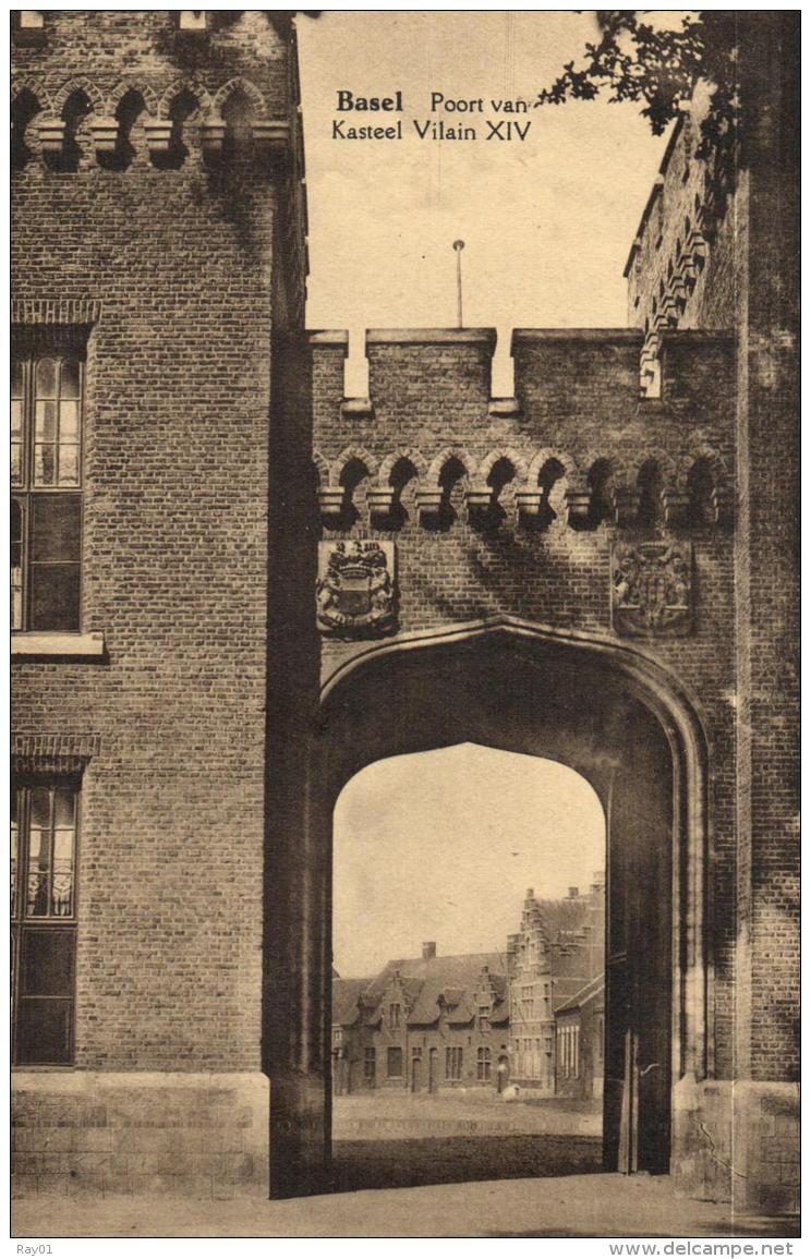 BELGIQUE - FLANDRE ORIENTALE - KRUIBEKE - BAZEL - BASEL - Poort Van Kasteel Vilain XIV - Porte Du Château Vilain XIV. - Kruibeke