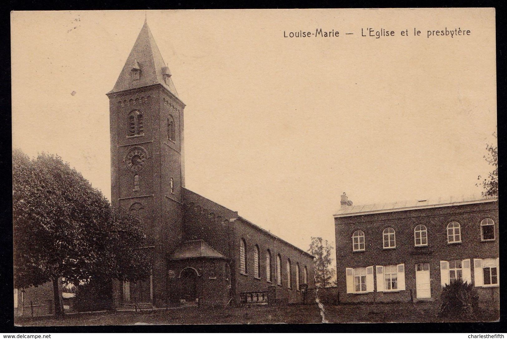 LOUISE MARIE - ( Maarkedal ) -- église Et Prèsbytère - - Maarkedal