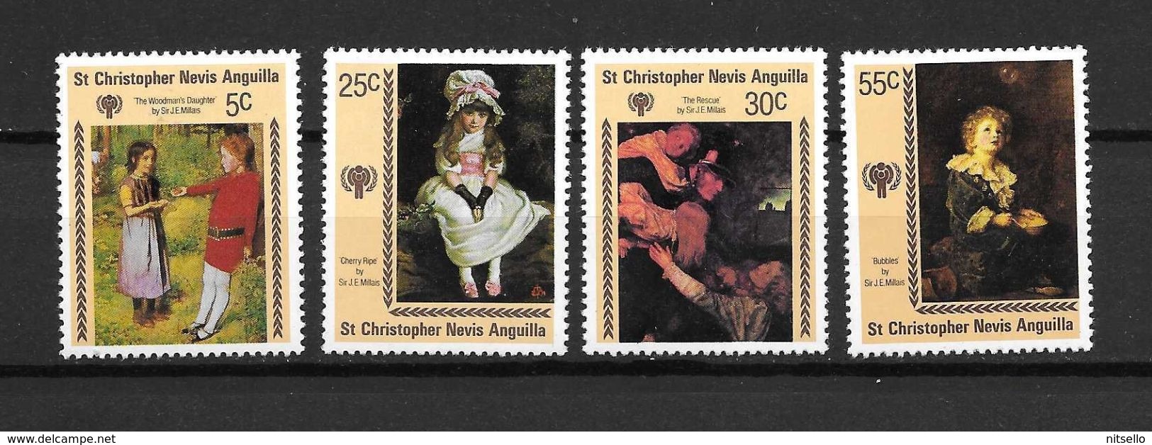 LOTE 1414  ///   NEVIS ANGUILA  **MNH - Anguilla (1968-...)