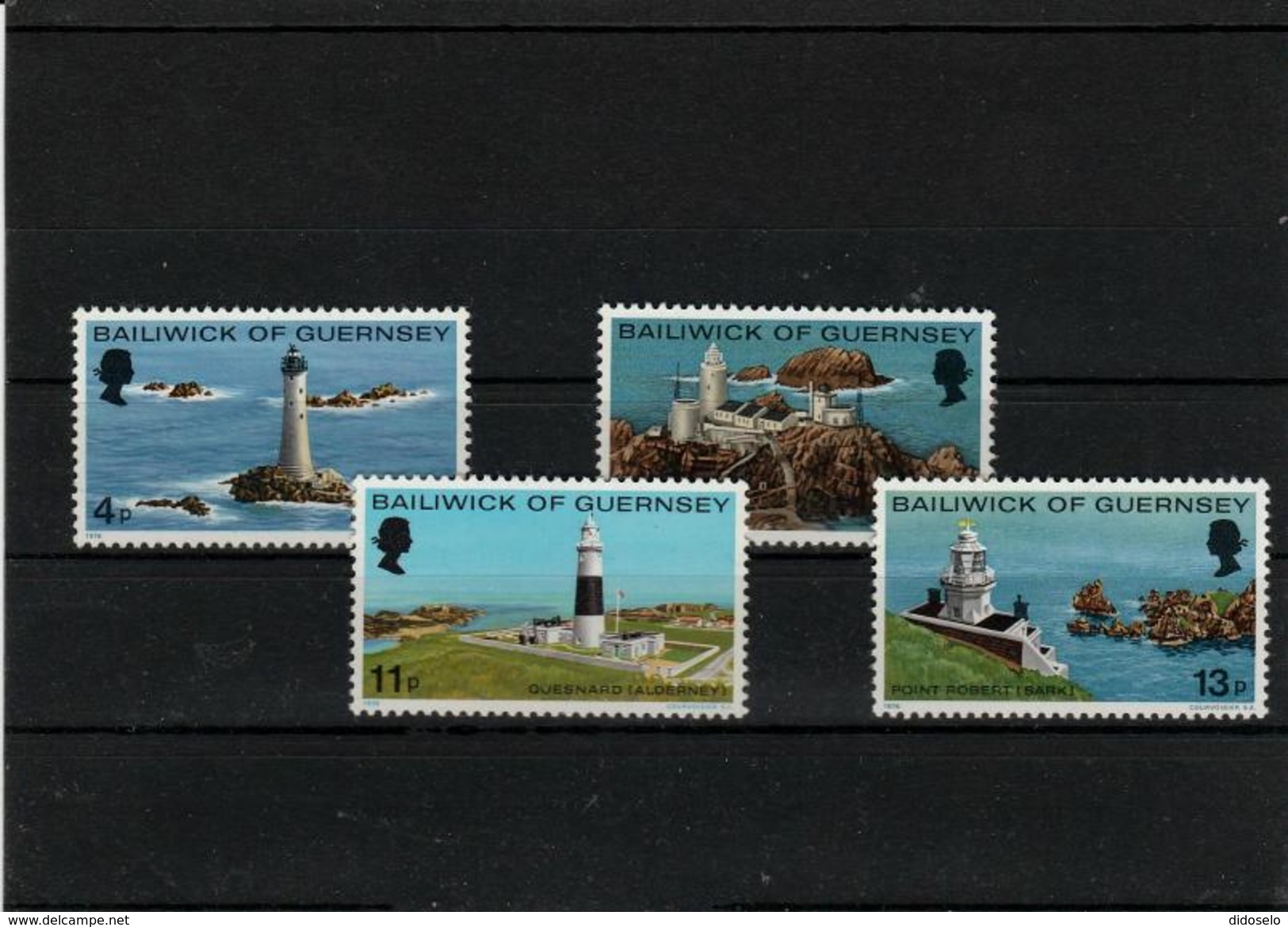 Guernsey  Lighthouse Set-- MNH (**)- - Lighthouses