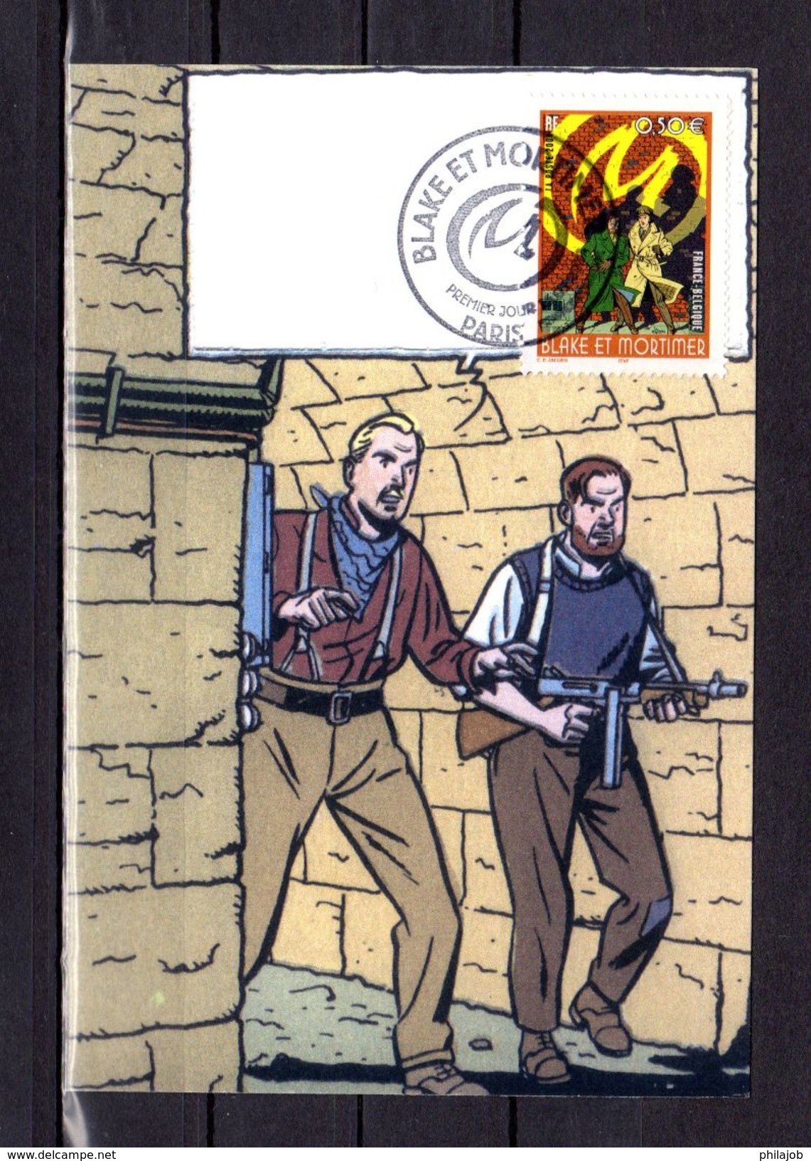 FRANCE 2004 " BLAKE ET MORTIMER " Sur Carte Maximum Souple. N° YT 3669. Parfait état. CM - Comics