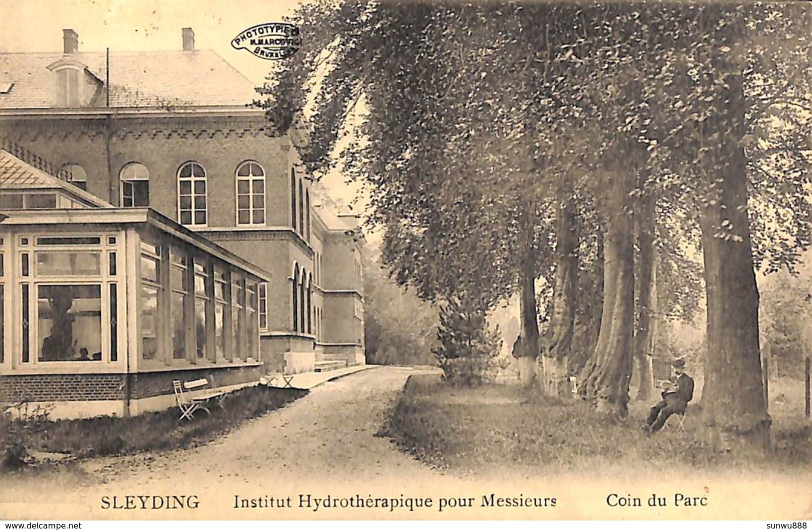 Sleyding - Institut Hydrothérapique Pour Messieurs - Coin Du Parc (animée, Marco Marvovici) - Evergem