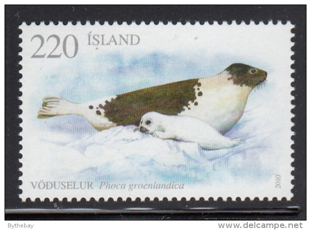 Iceland 2010 MNH Scott #1184 Phoca Groenlandica - Seals - Ungebraucht