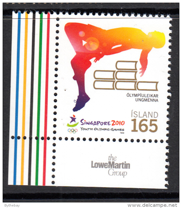 Iceland 2010 MNH Scott #1210 Youth Olympics Singapore - Summer 2010 : Singapore (Youth Olympic Games)