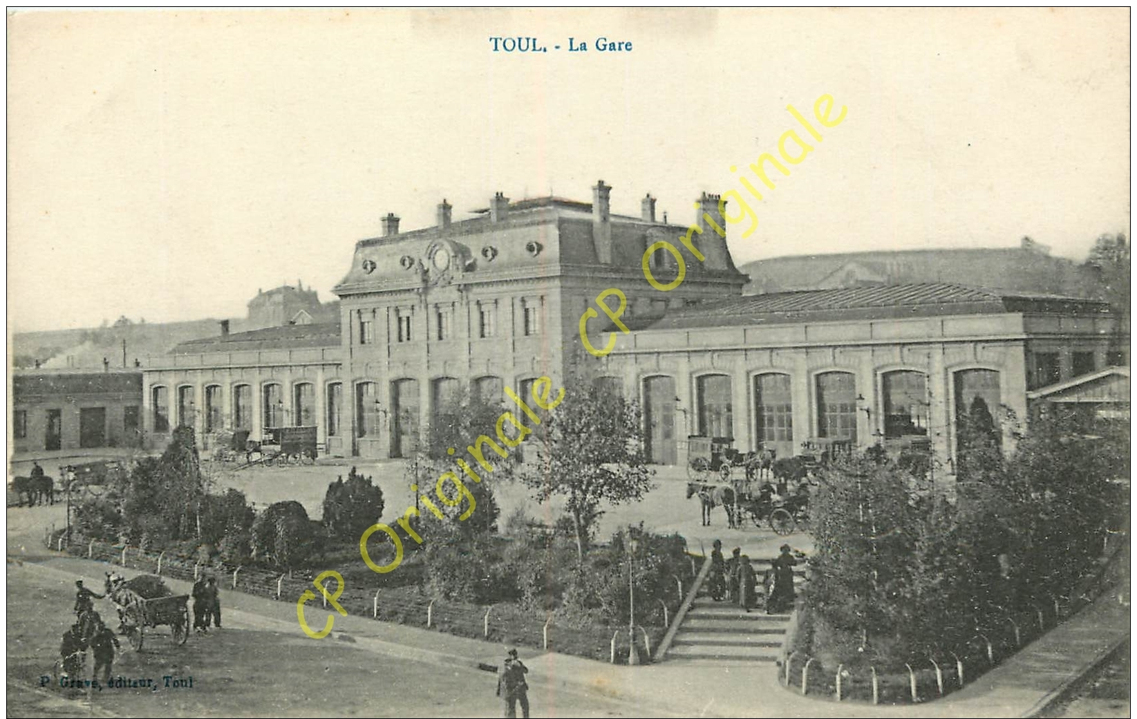 54. TOUL .  La Gare . - Toul