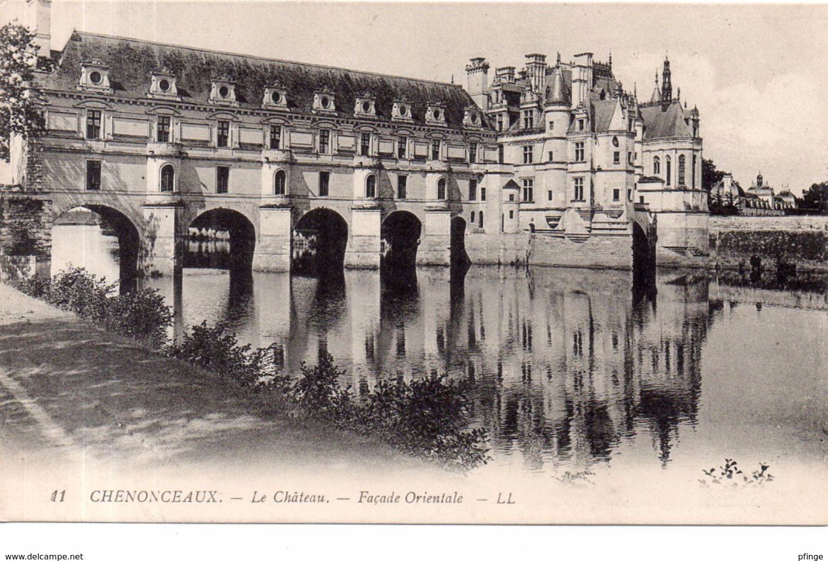 Lot De 3 Cartes Du Château De Chenonceaux - Chenonceaux