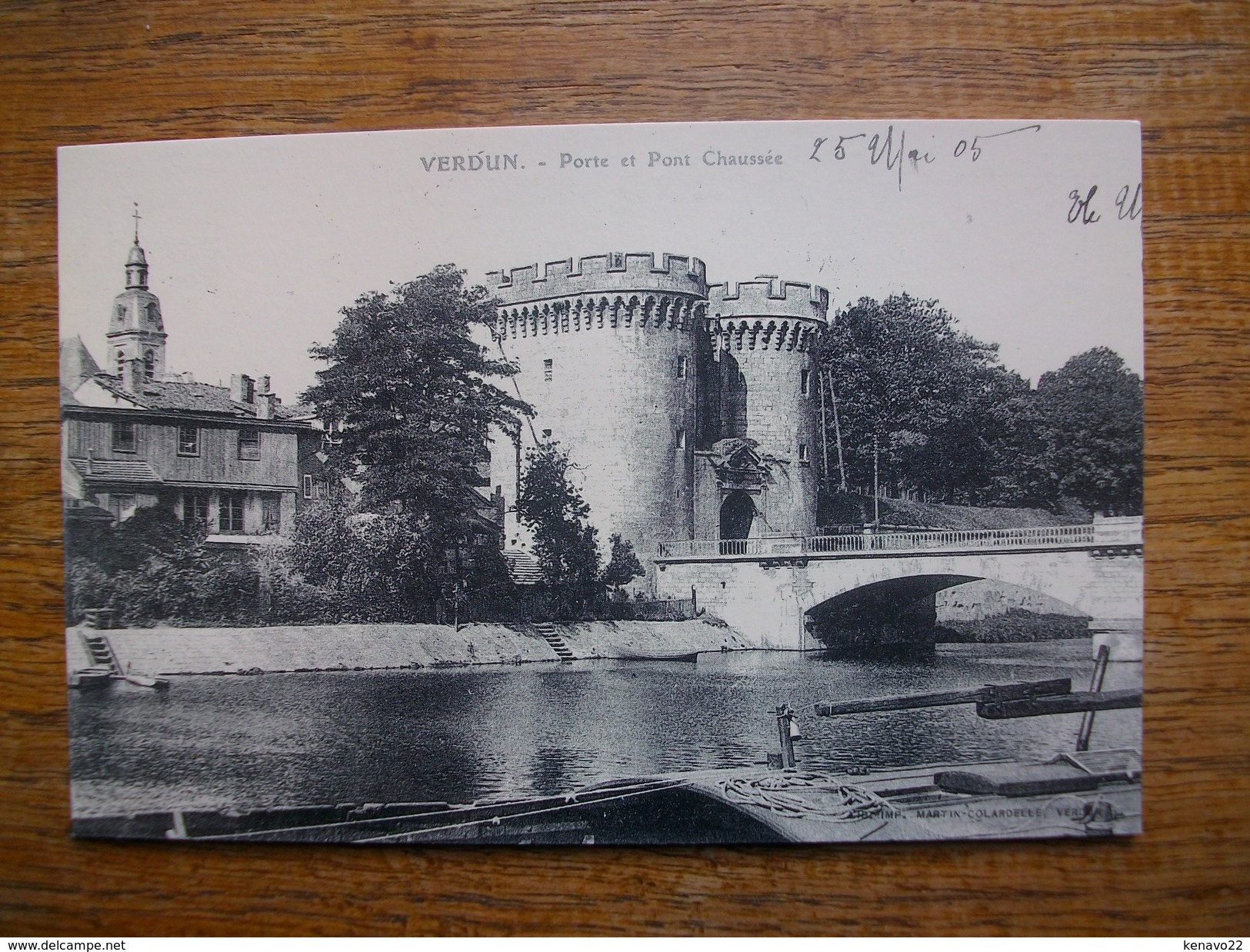 Repro Cartes D'autrefois , Verdun , Porte Et Pont Chaussée - Verdun