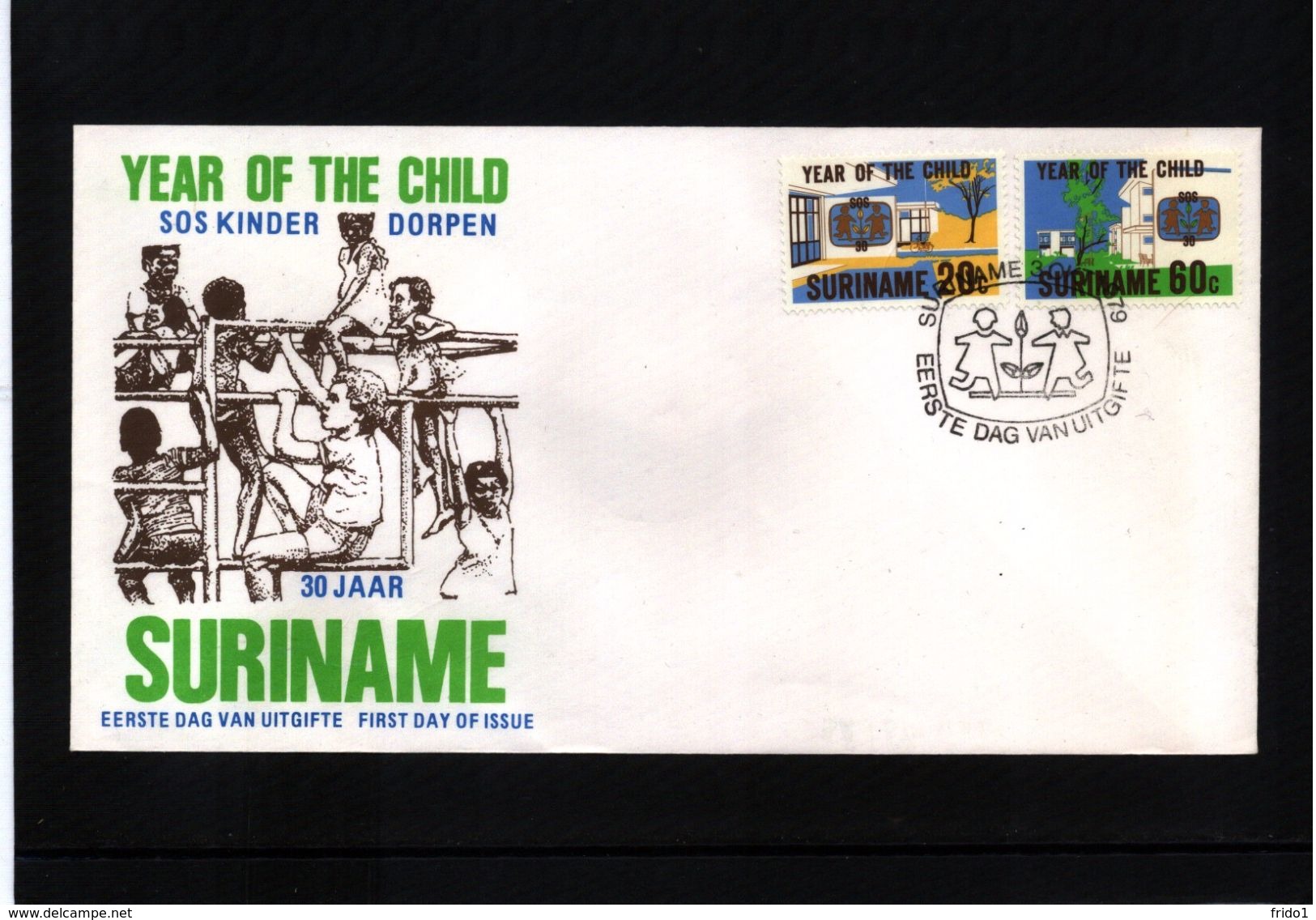 Suriname 1979 SOS Kinderdorf / SOS Children'village  Interesting Cover - Sonstige & Ohne Zuordnung