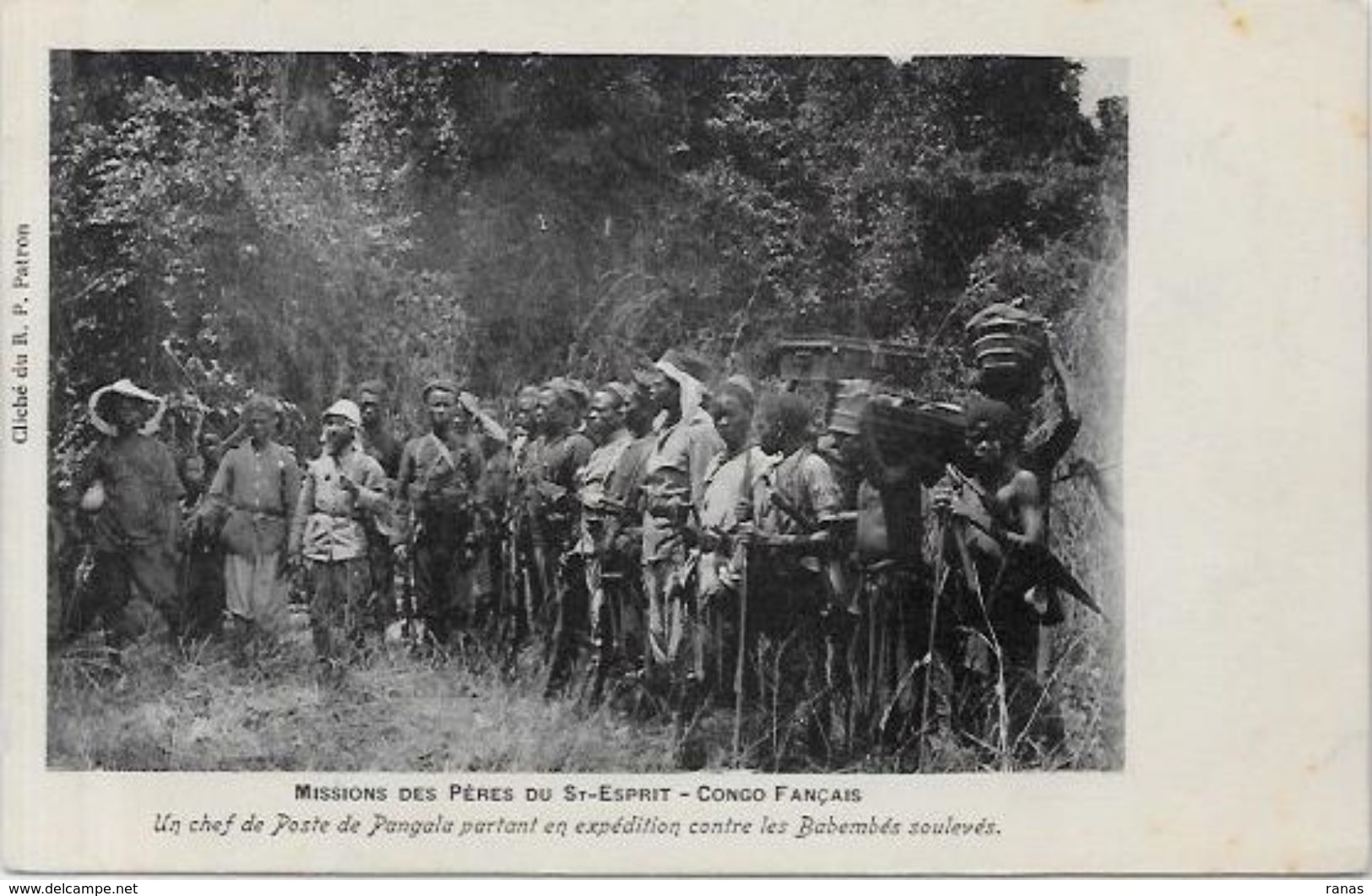 CPA Congo Ethnic Afrique Noire Type Non Circulé Expédition - Congo Français