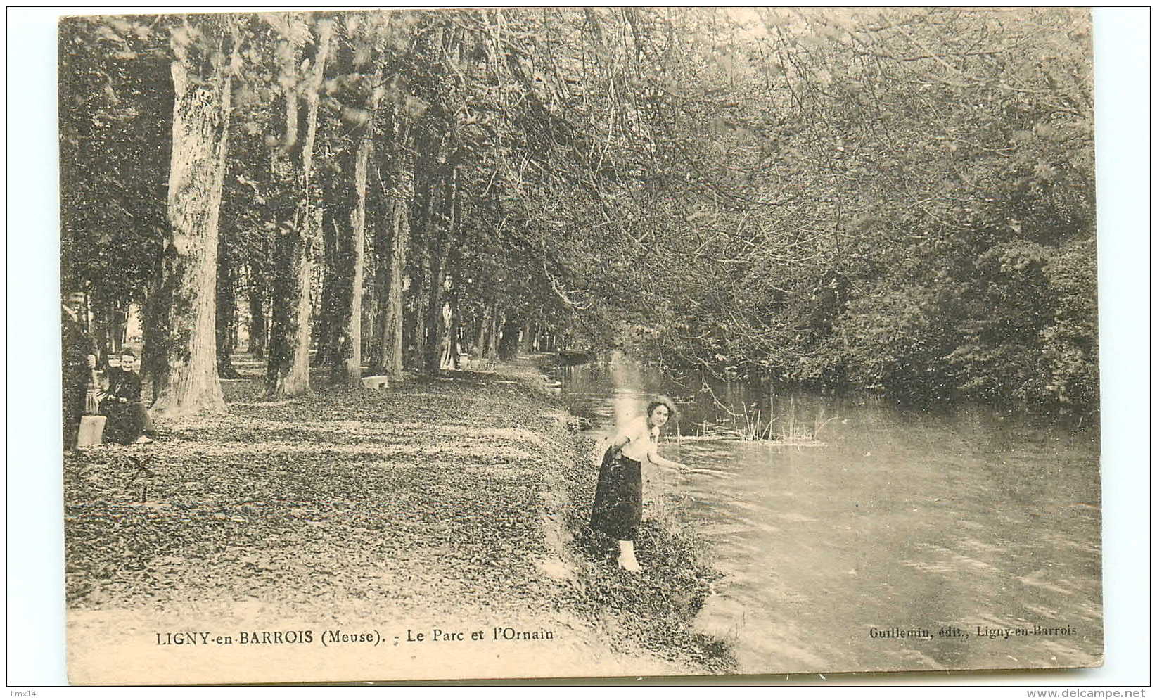 55* LIGNY EN BAROIS  Le Pont Et L'ornain (mme Lemoine) - Ligny En Barrois