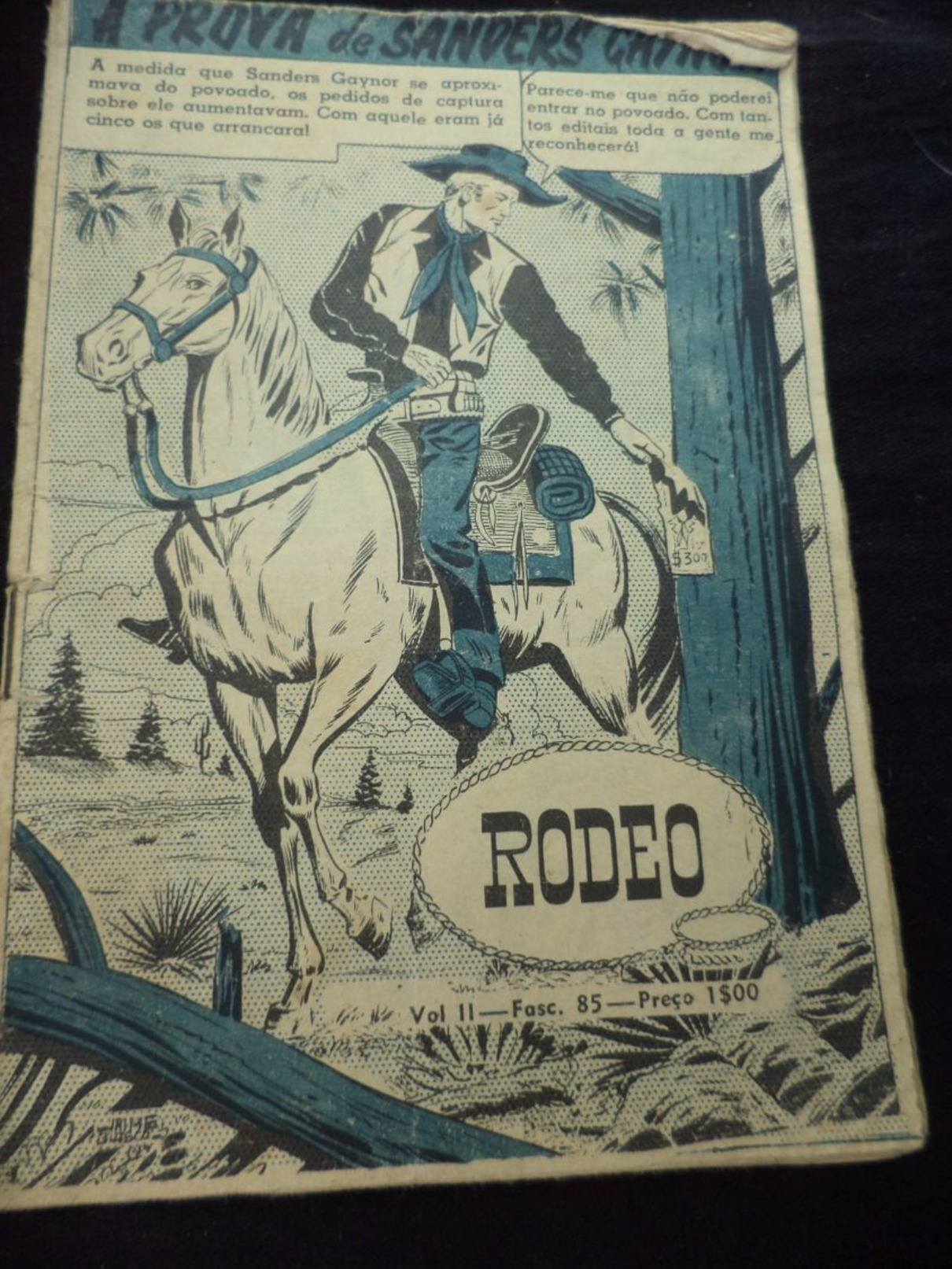 RODEO - A PROVA DE SANDERS GAYNOR  VOL.II - FASC.85 - Comics & Mangas (other Languages)