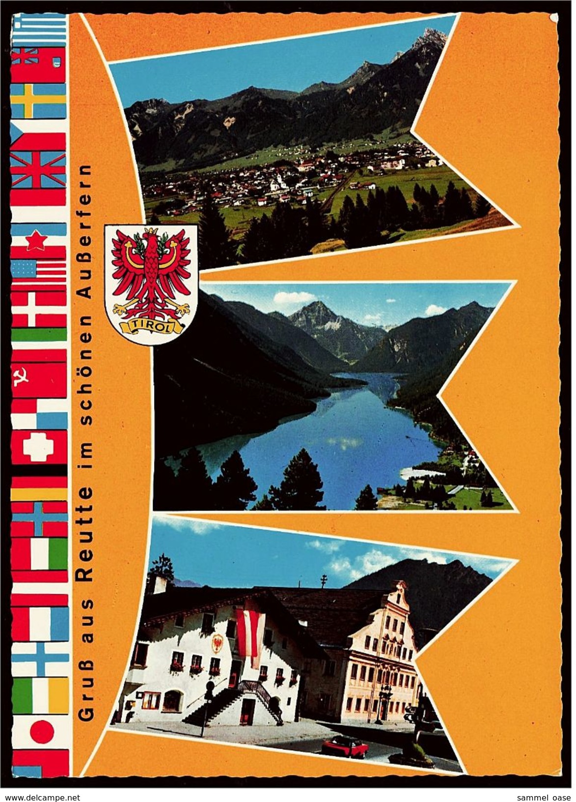 Reutte Außerfern / Tirol  -  Mehrbild-Ansichtskarte Ca.1973  (7767) - Reutte