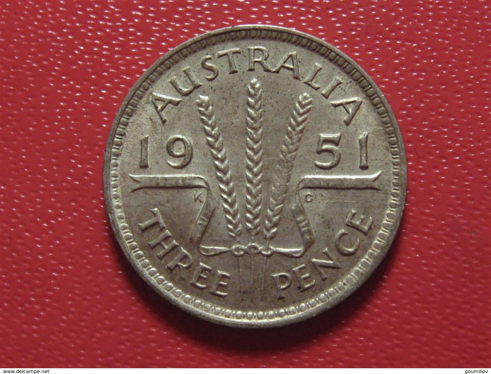 Australie - 3 Pence 1951 3910 - Threepence